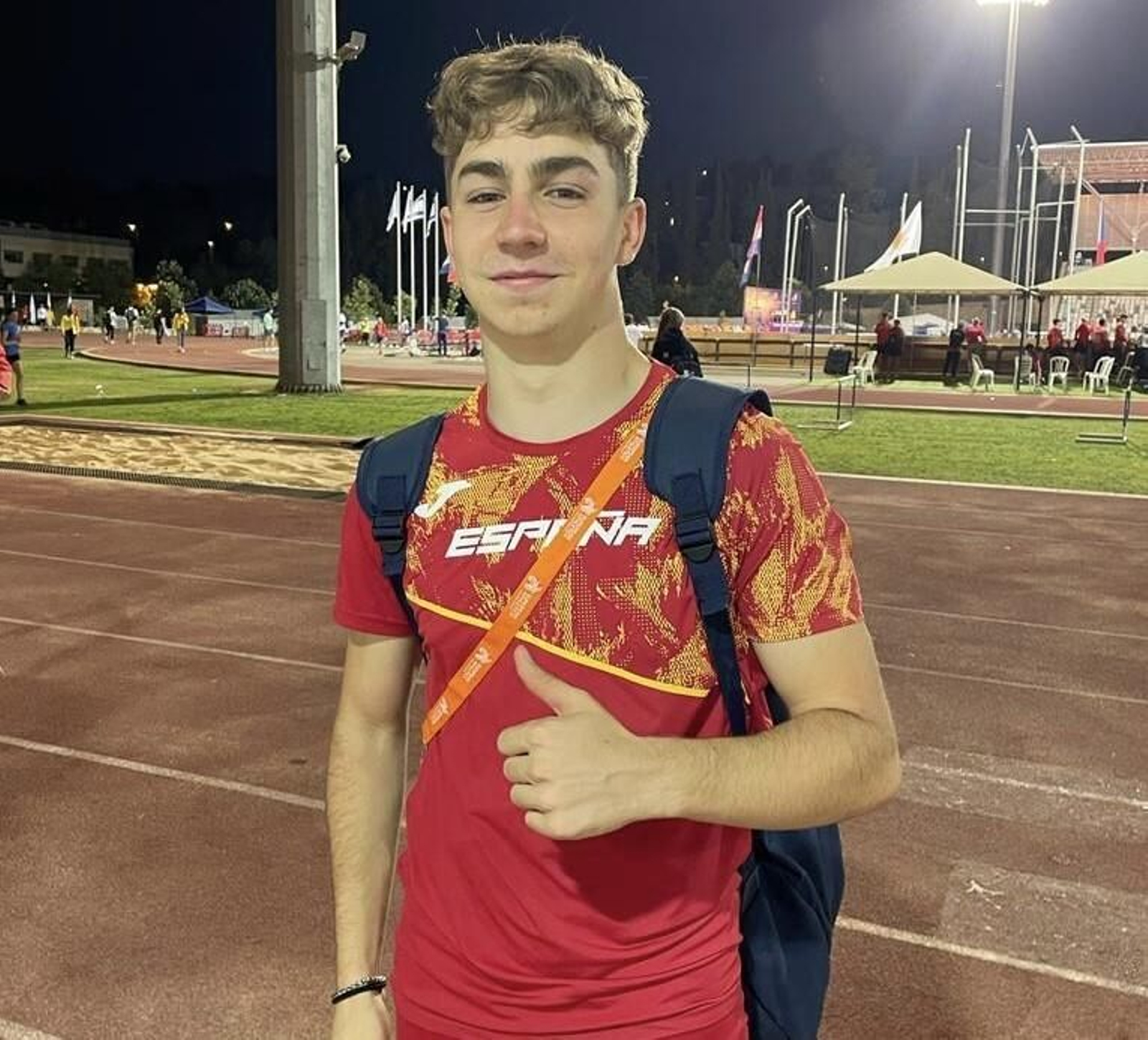 Alejandro Rueda, atleta del Bahía de Algeciras.