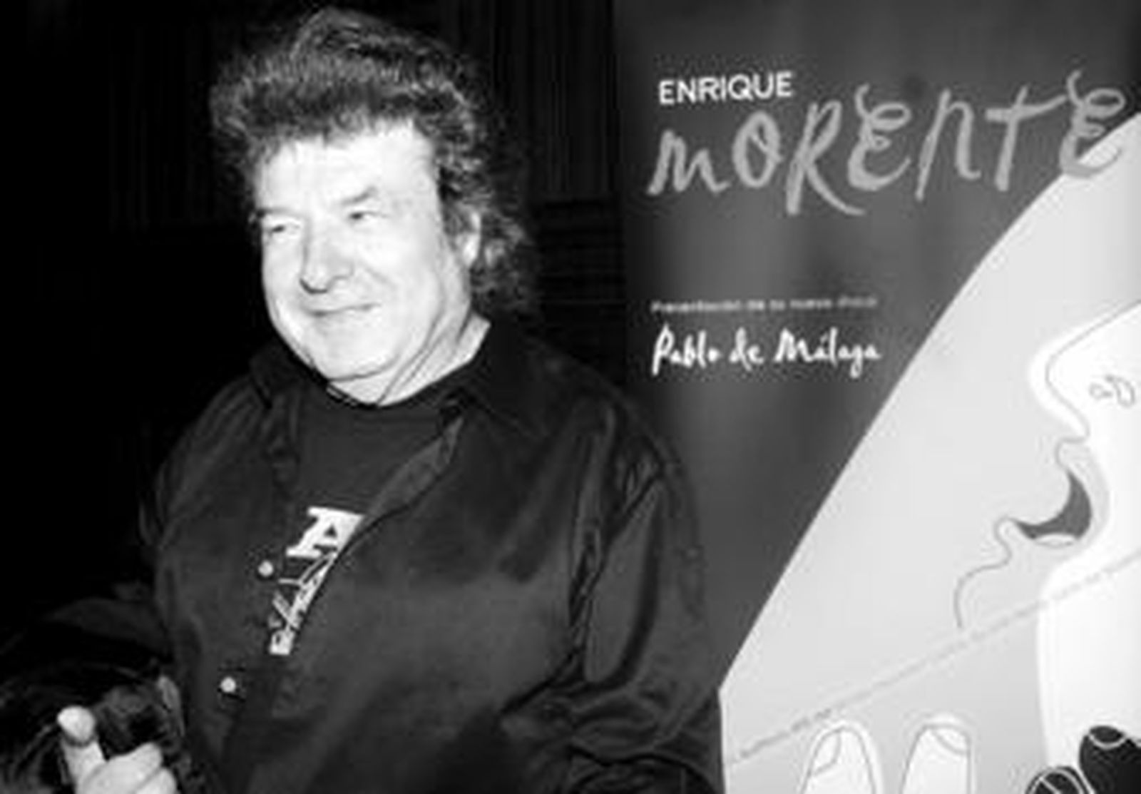 Morente, ayer en Madrid.