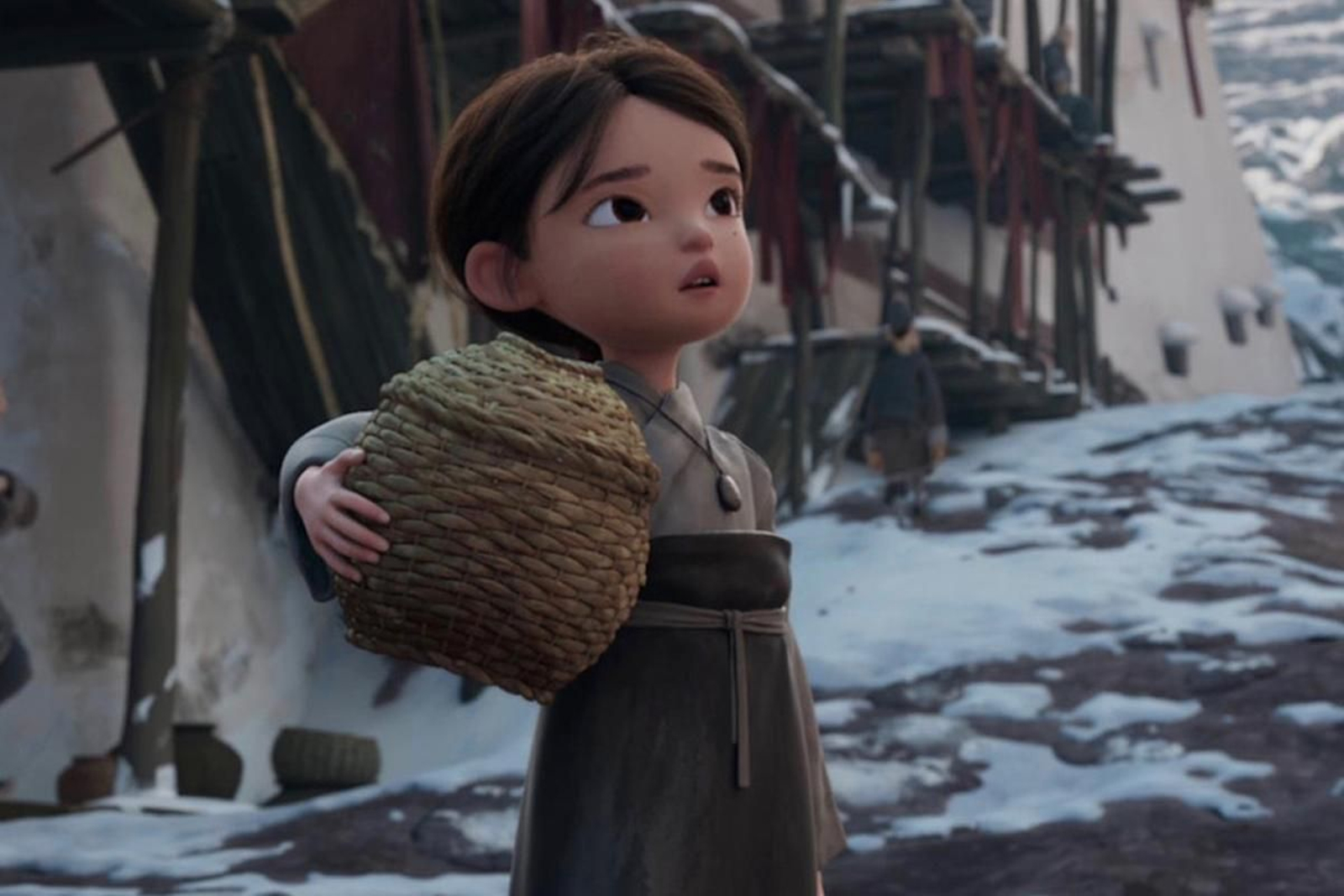 Fotograma de la película de animación Dragonkeeper