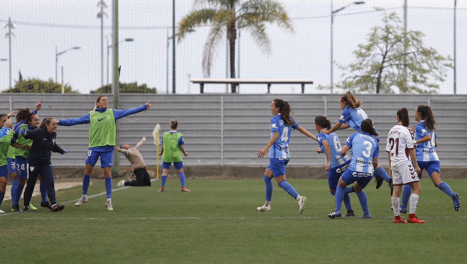 El Málaga Femenino-Albacete, en fotos