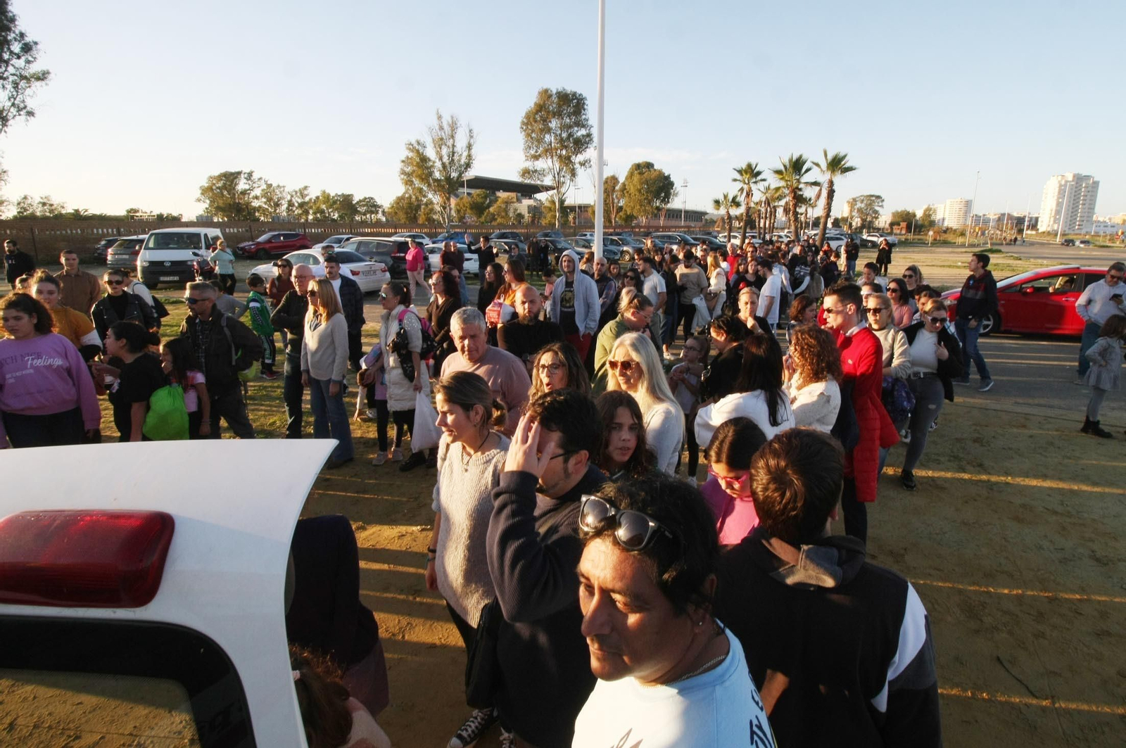 Imágenes del vuelo del globo aeroestático  en Huelva