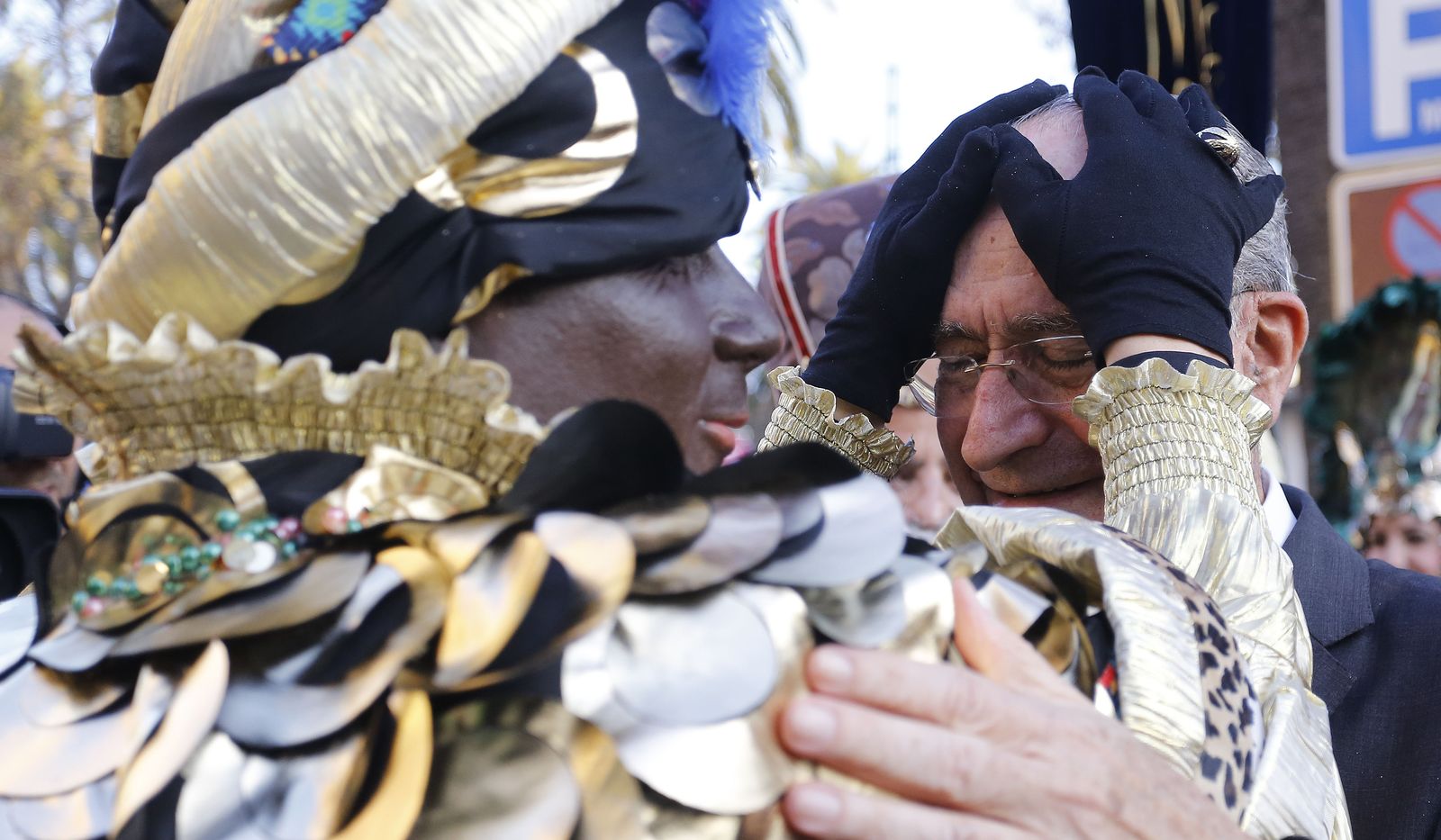 Fotos de la Cabalgata de Reyes Magos en Málaga 2020