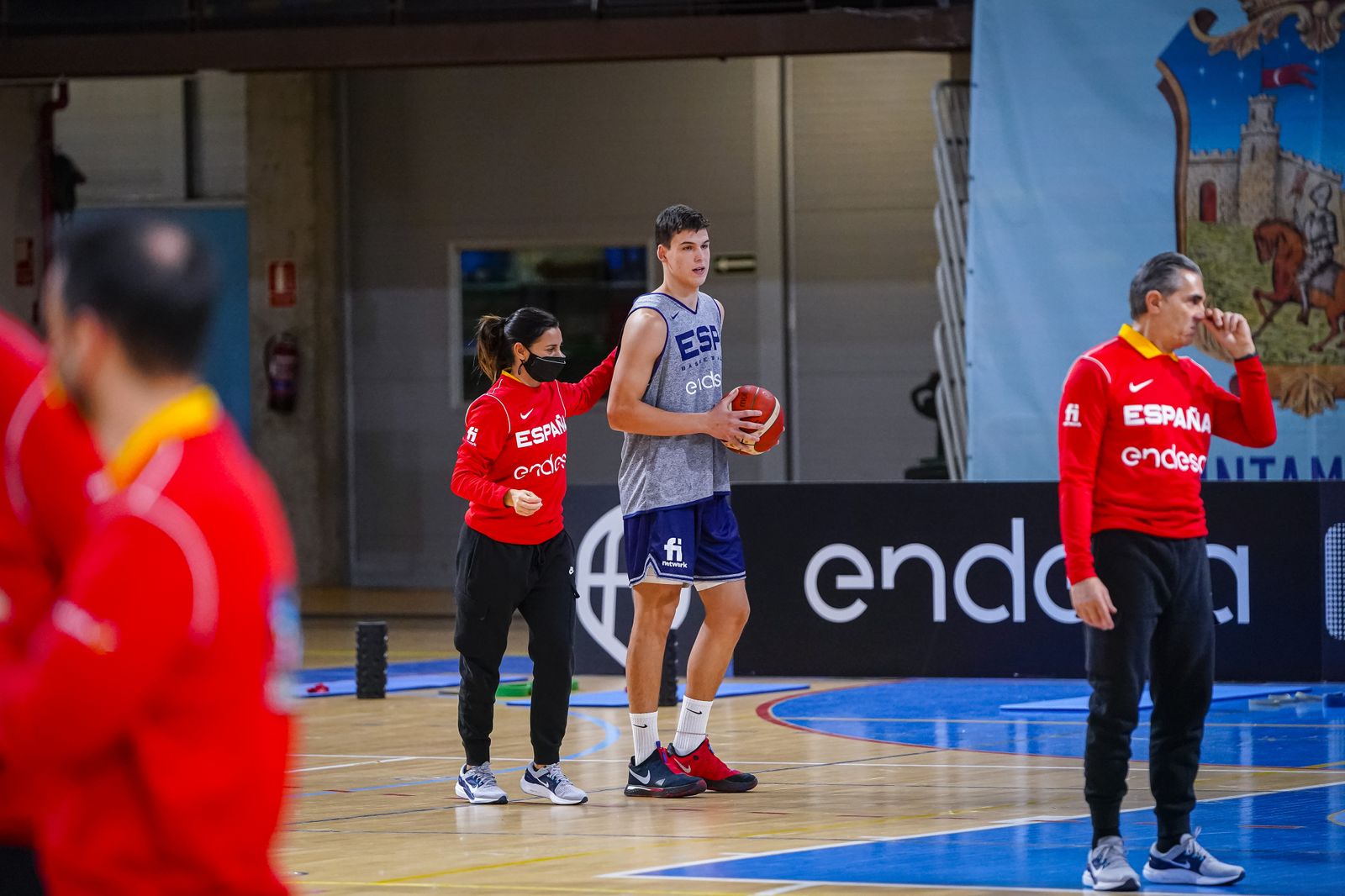 Fotos: Los jugadores del Unicaja ya entrenan con España
