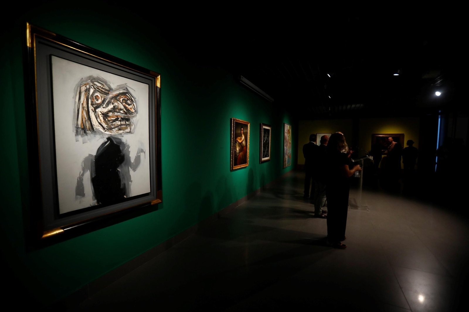 Algunas de las obras que pueden verse en la exposición.