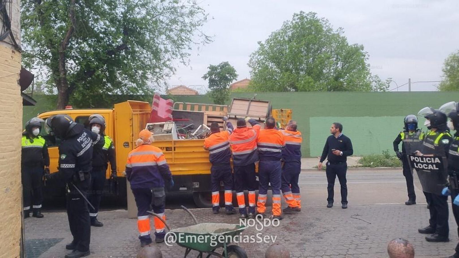 Trabajos en Torreblanca.