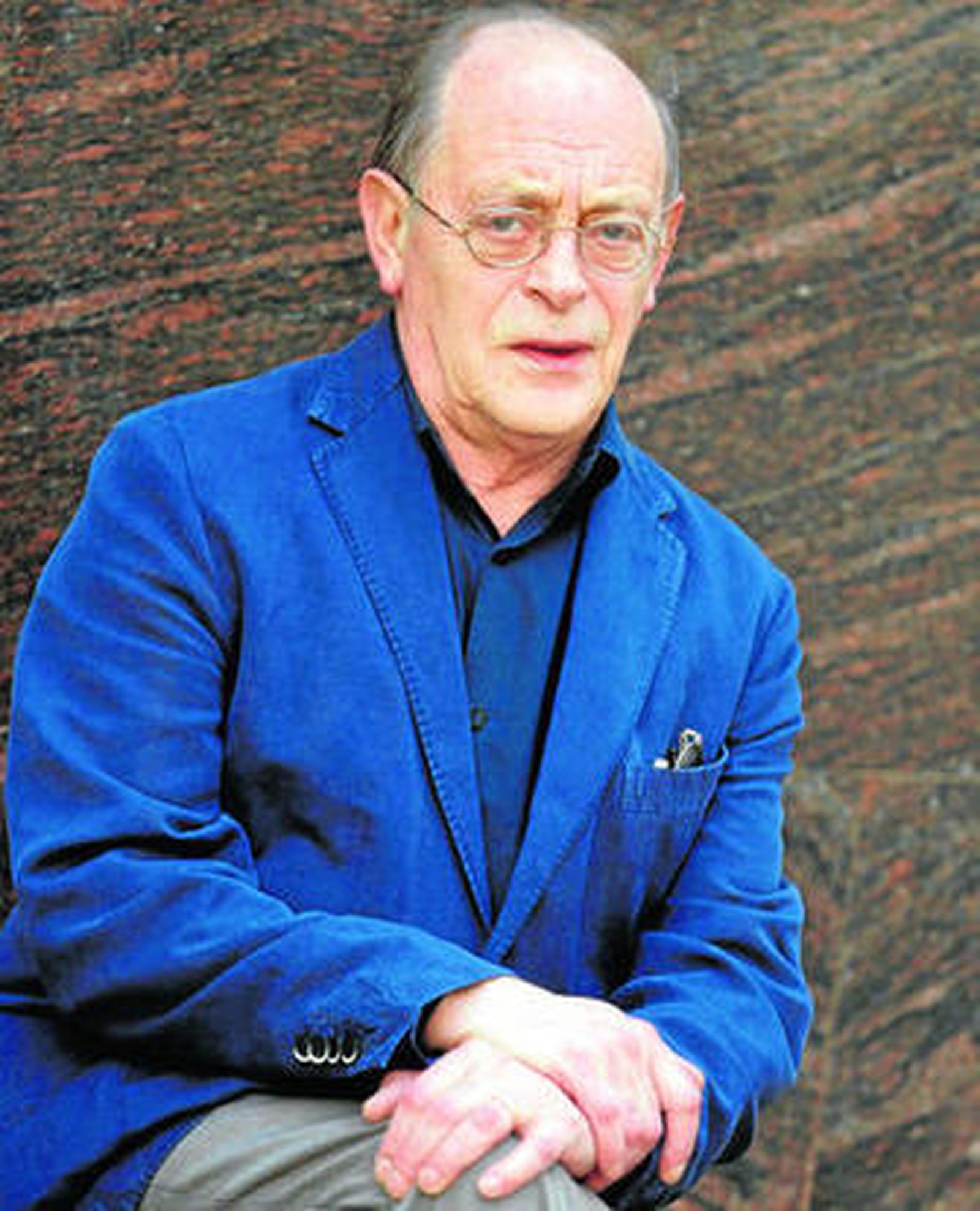 El narrador italiano Antonio Tabucchi, en una imagen tomada en una visita a Barcelona en 2010.