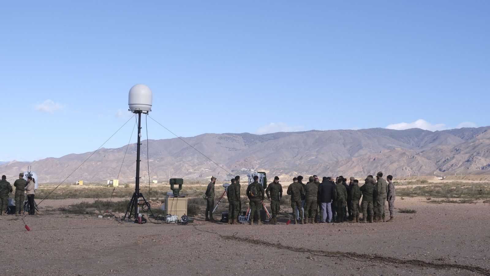 En imágenes: así entrena La Legión para combatir contra los drones