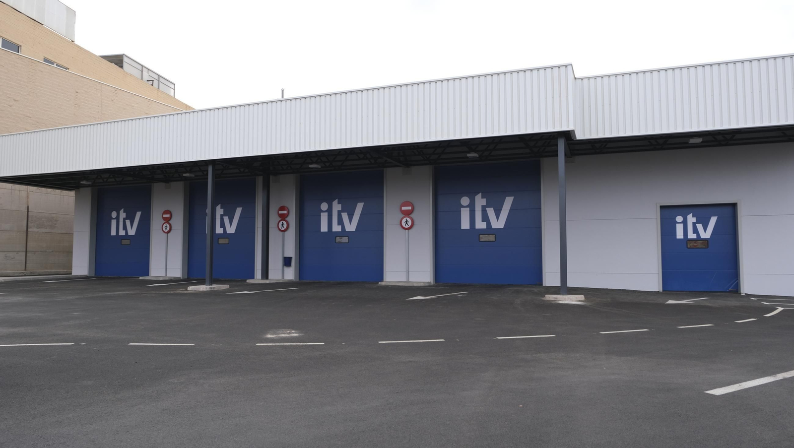 Los trabajadores de ITV-VEIASA de huelga general, en imágenes