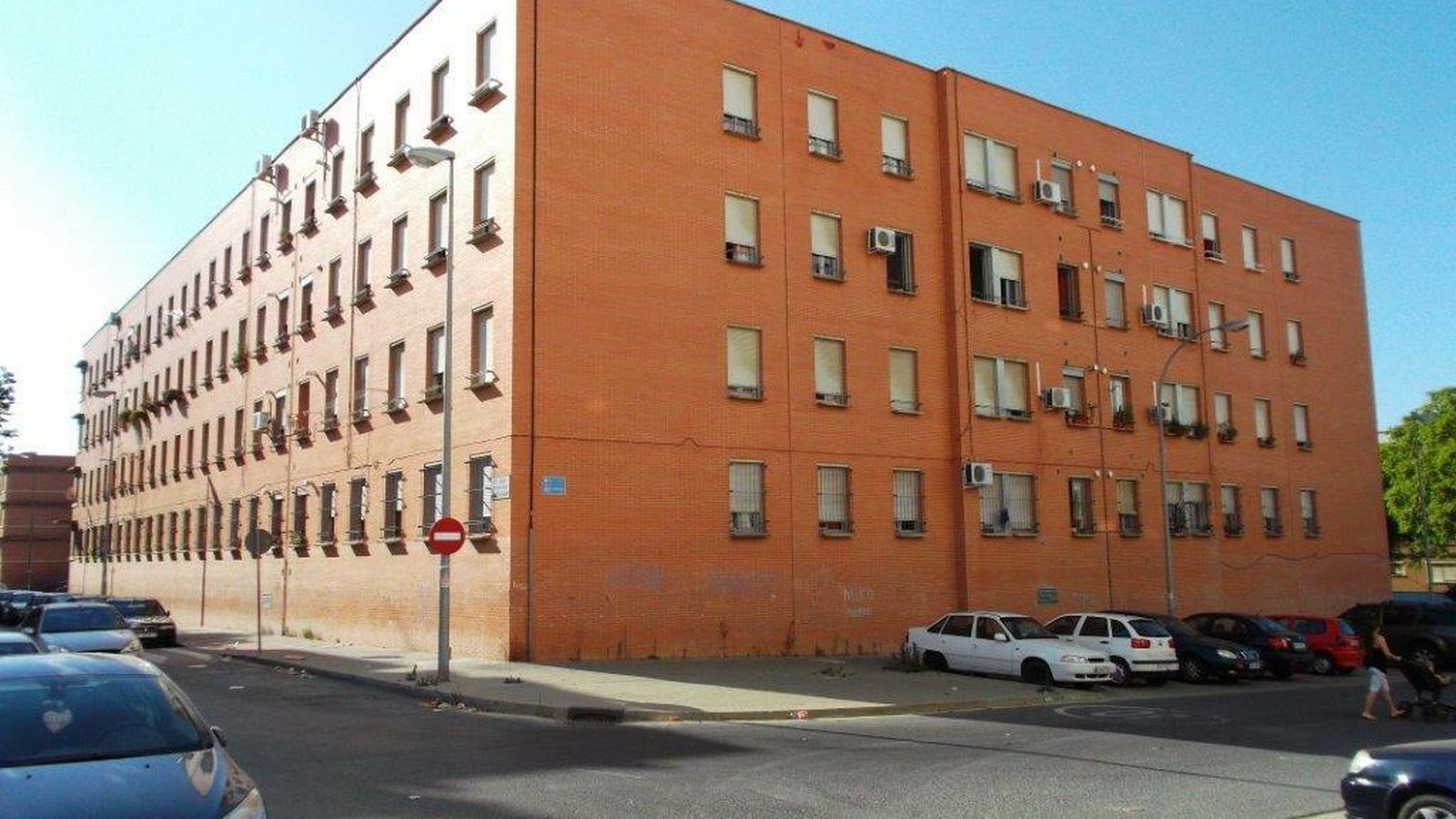 Viviendas que serán rehabilitadas en Cano Peral.