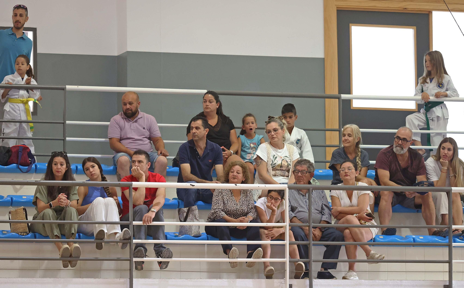 Imágenes de los exámenes de grado Taekwon - Do ITF en San Roque