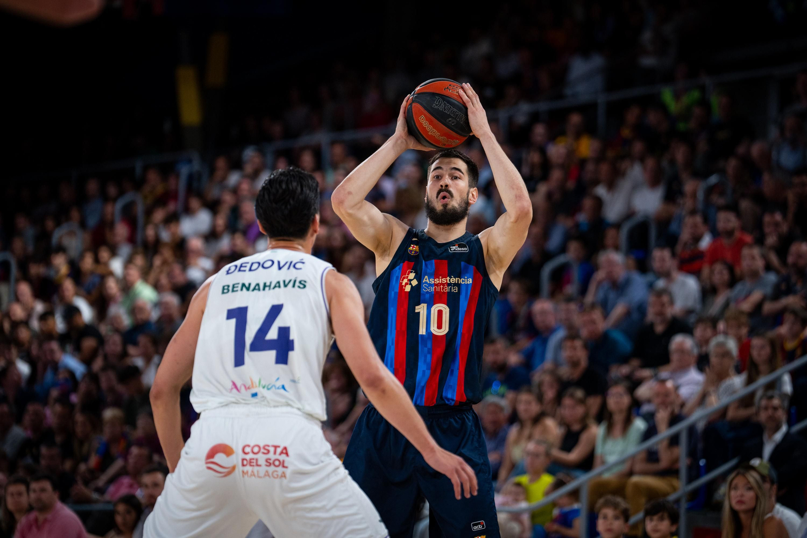 El Barcelona-Unicaja, semifinal del play off ACB, en fotos