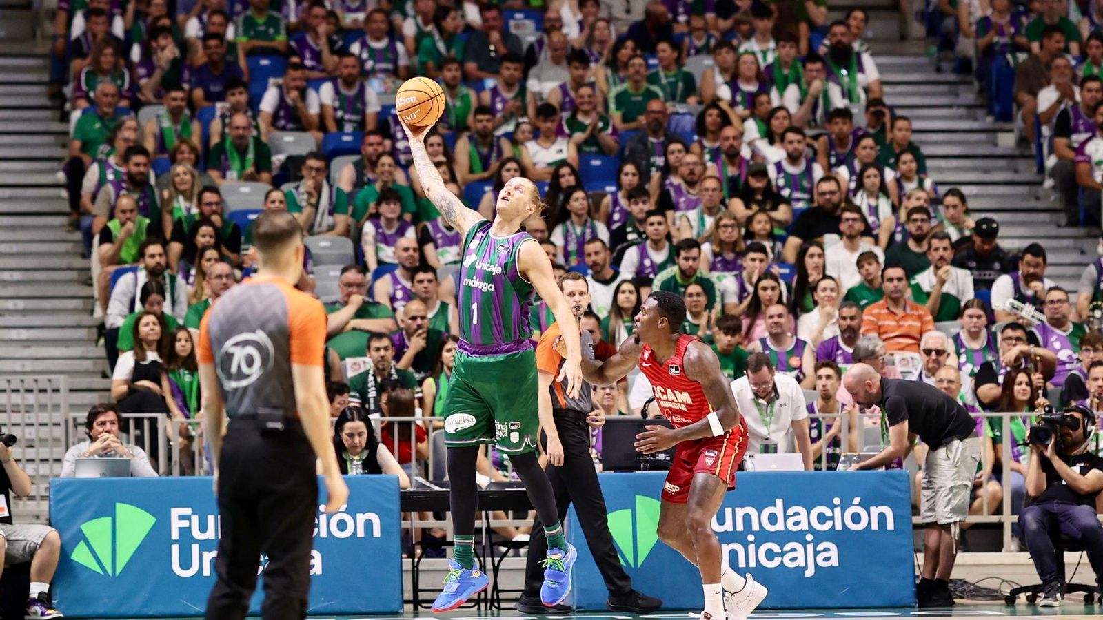 Las fotos del Unicaja-UCAM Murcia