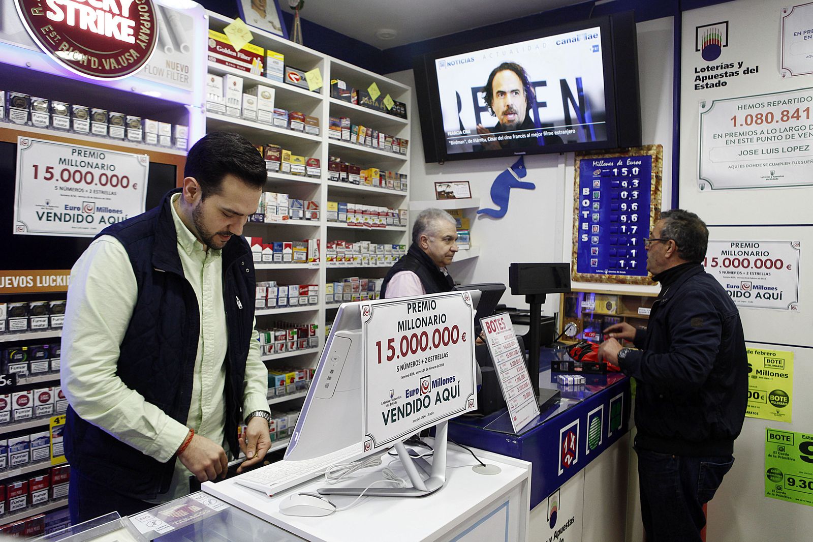 La suerte del Euromillón  ha sonreído en Granada