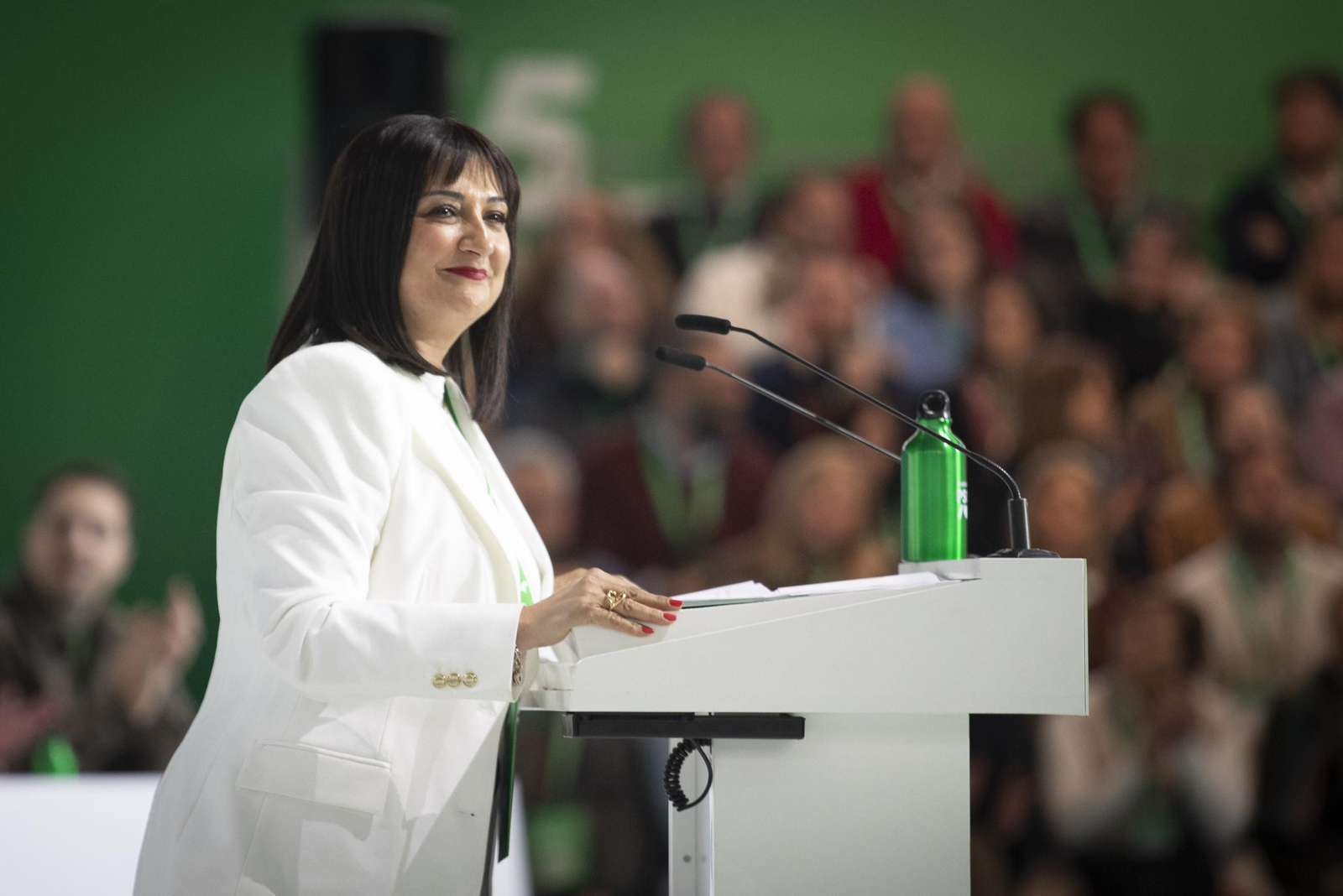 Cañavate, durante la apertura del 15 congreso del PSOE en Granada