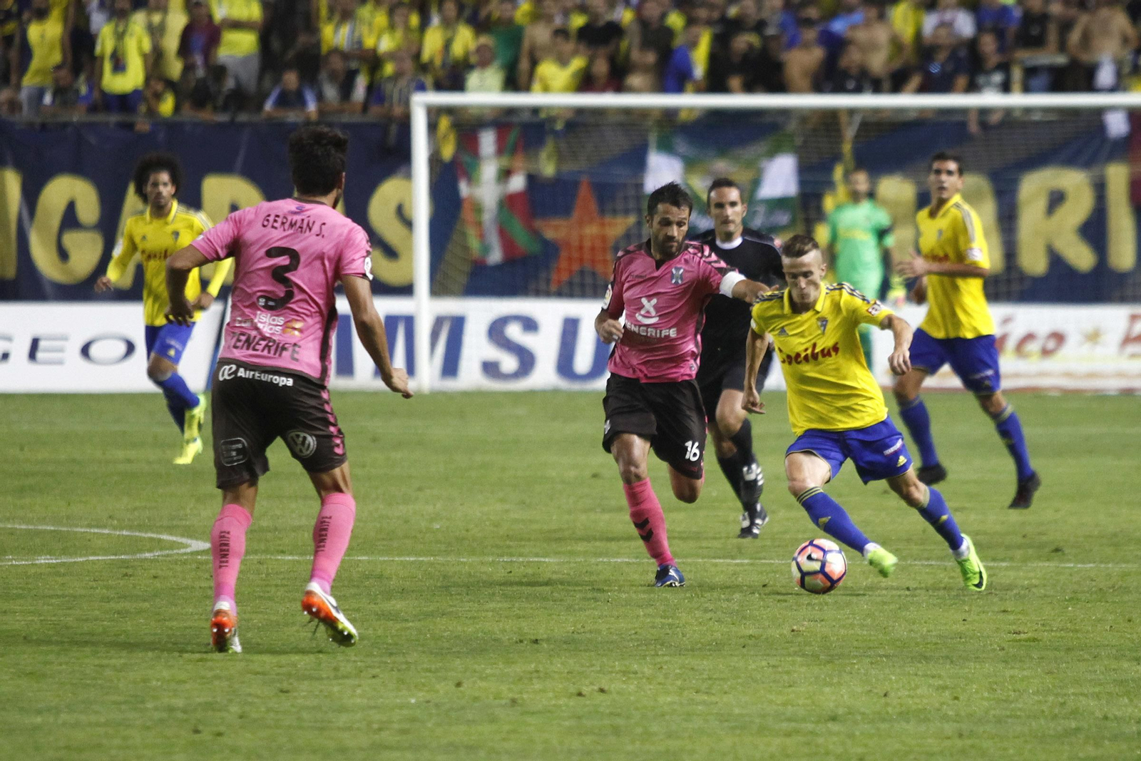 Las imágenes del Cádiz-Tenerife del playoff