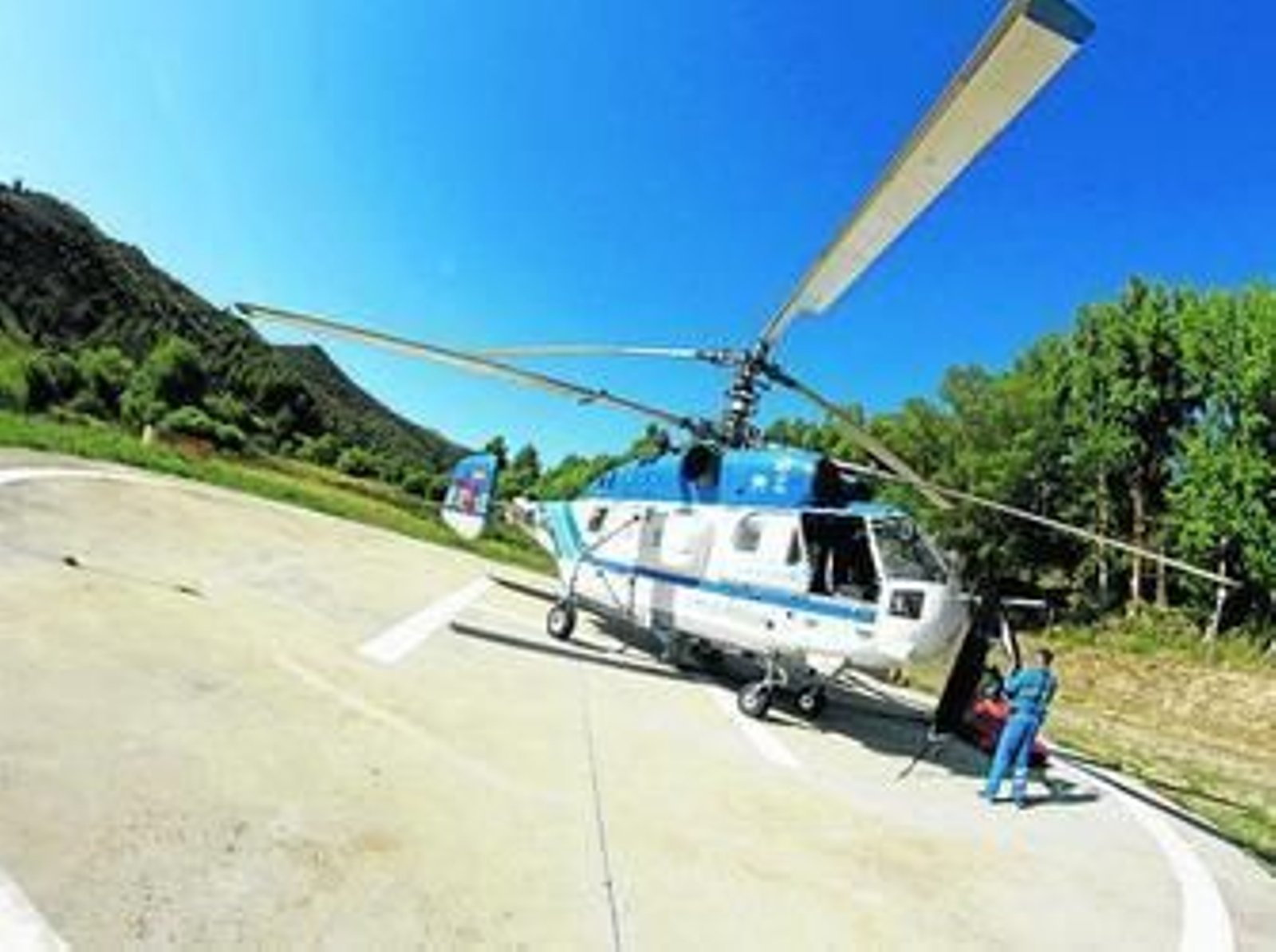 El batallón que hace frente a los incendios