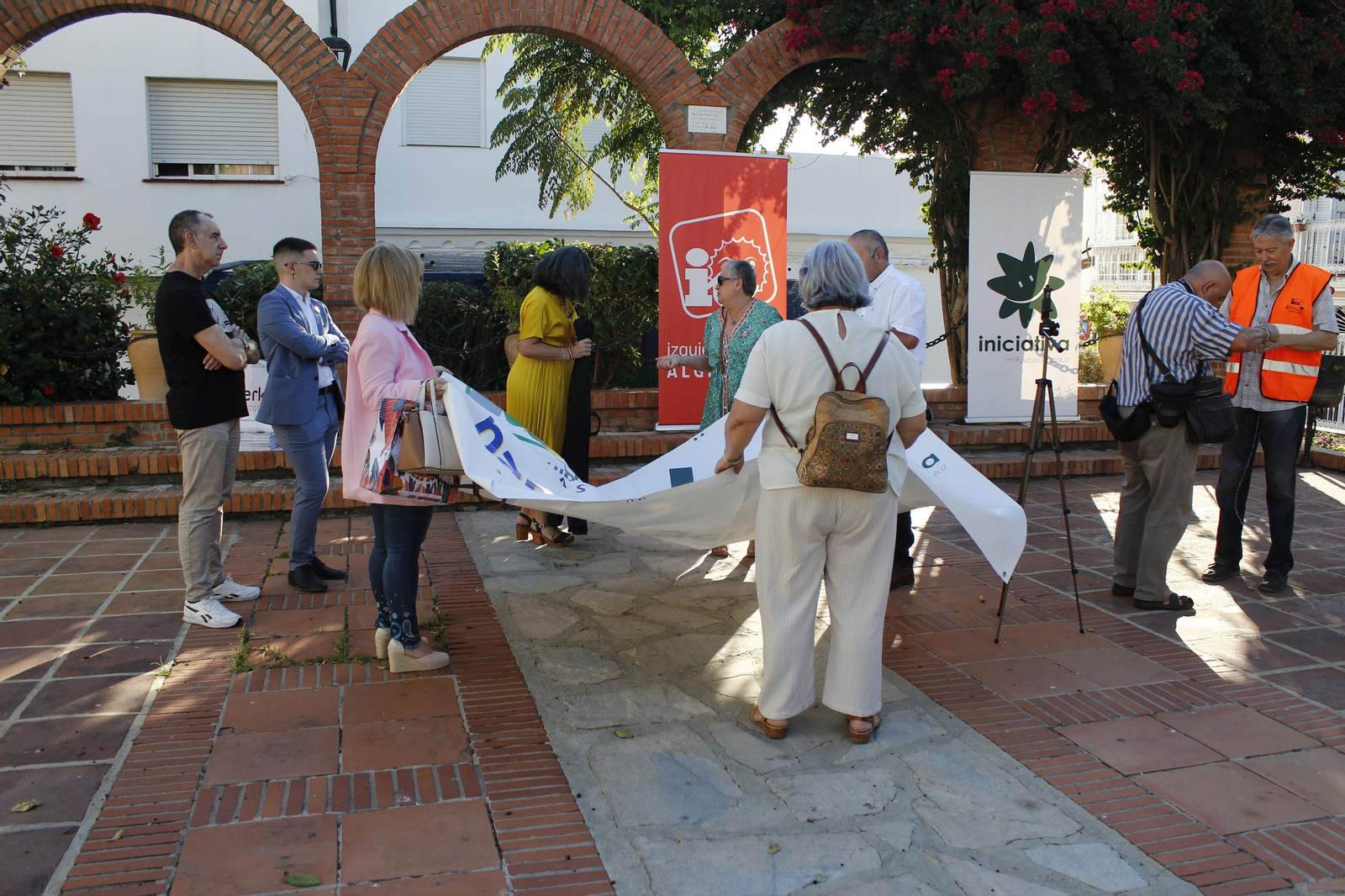 Fotos del inicio de campaña electoral en Algeciras