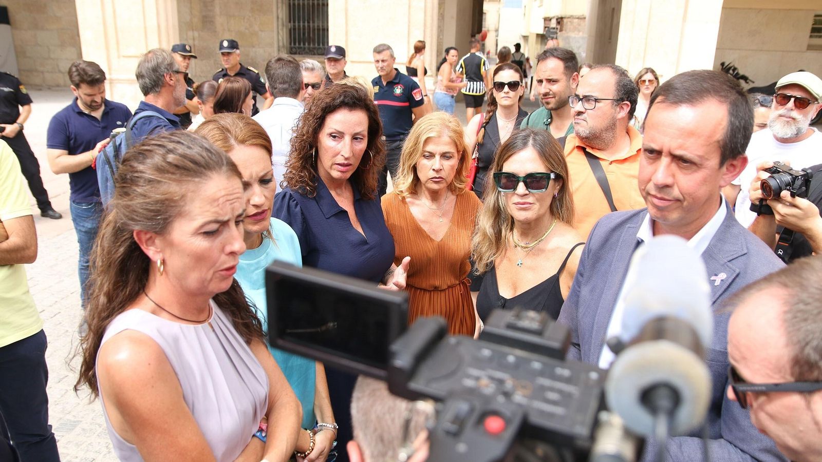 Concentración en la Plaza Vieja.