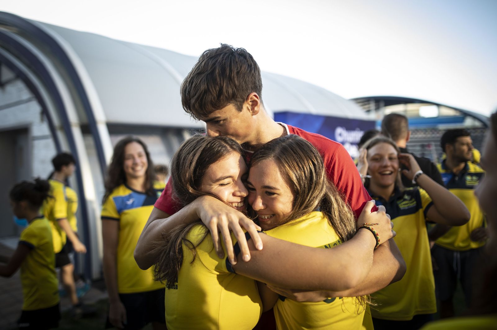 El recibimiento a Carlos Garach, en imágenes
