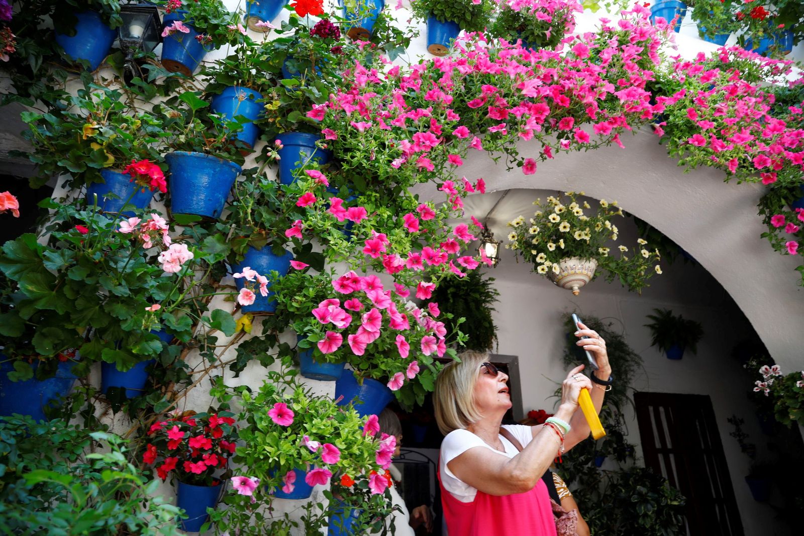 Las colas en el último sábado de Patios de Córdoba, en imágenes