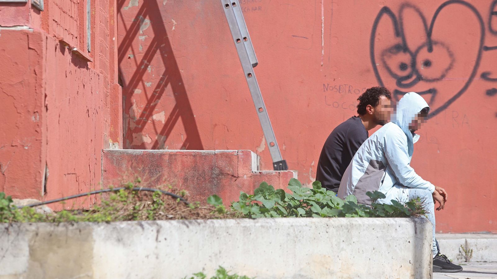 Desalojo del edificio La Escalinata