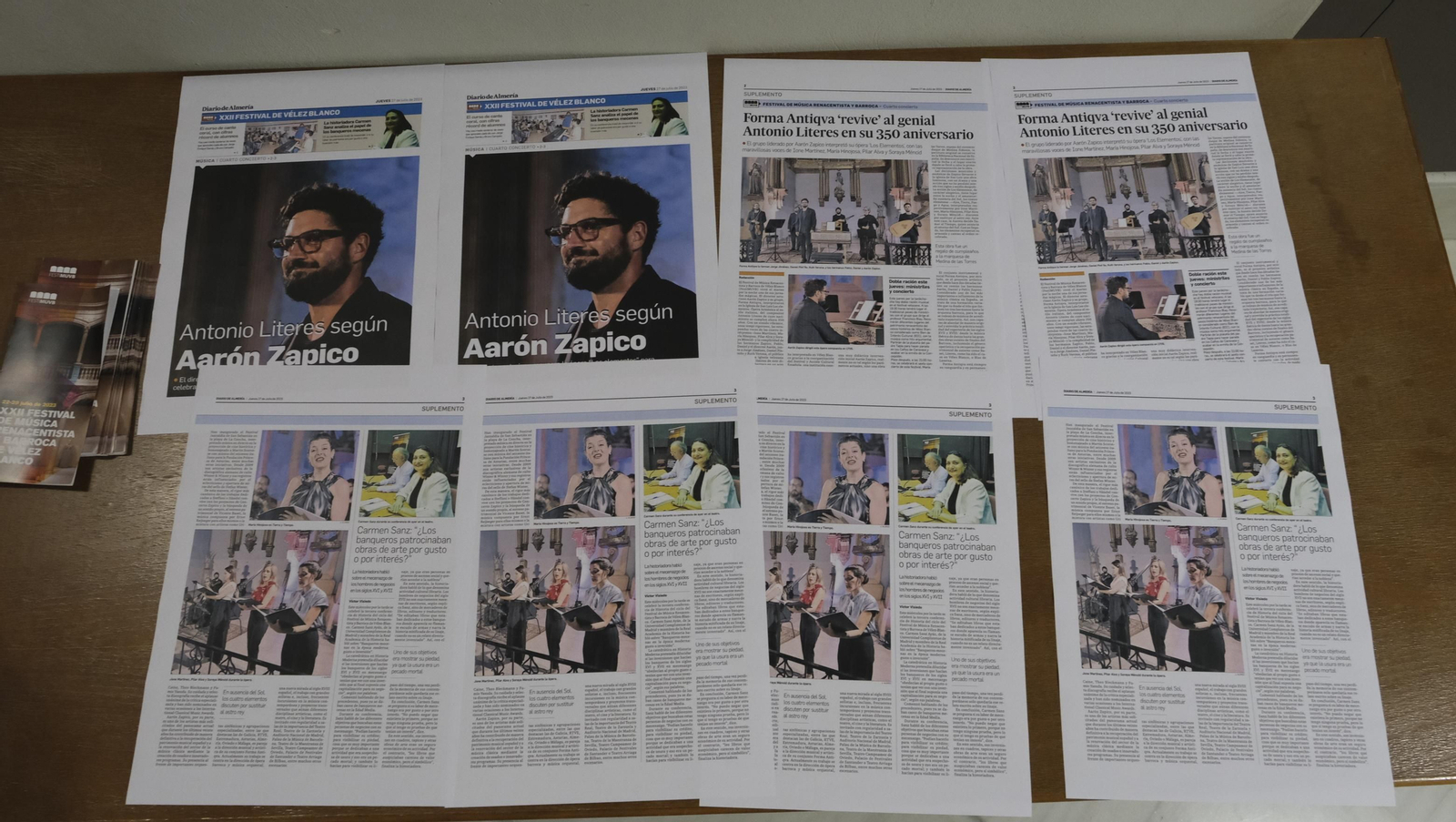 Concierto de María Espada, Marta Infante y Ars Atlántica, en el Festival de Música Renacentista y Barroca de Vélez Blanco-Festimuvb 2023