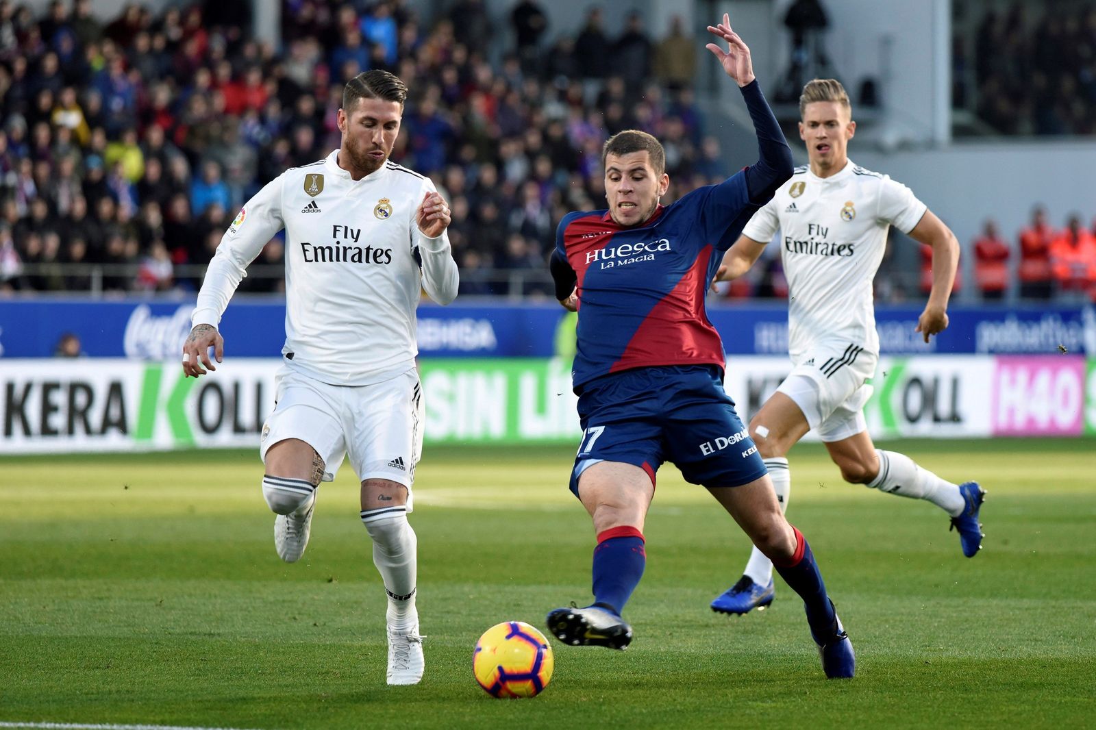 Las imágenes del Huesca-Real Madrid