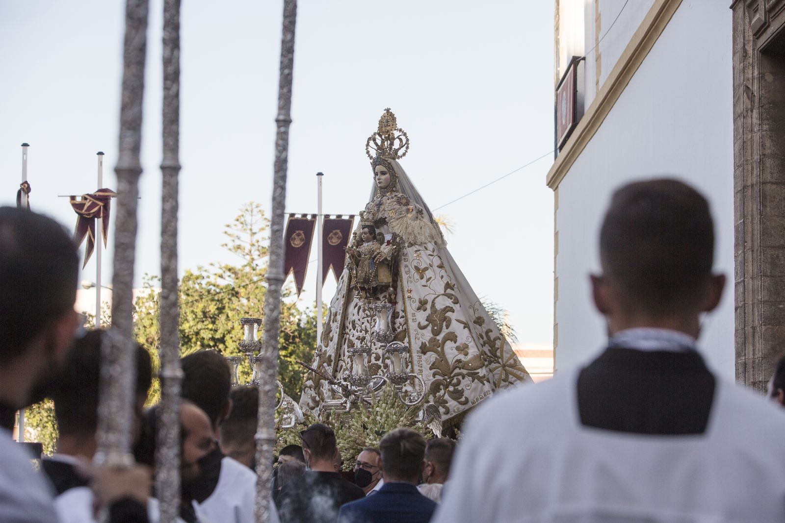 Las imágenes de la procesión de la Virgen del Rosario