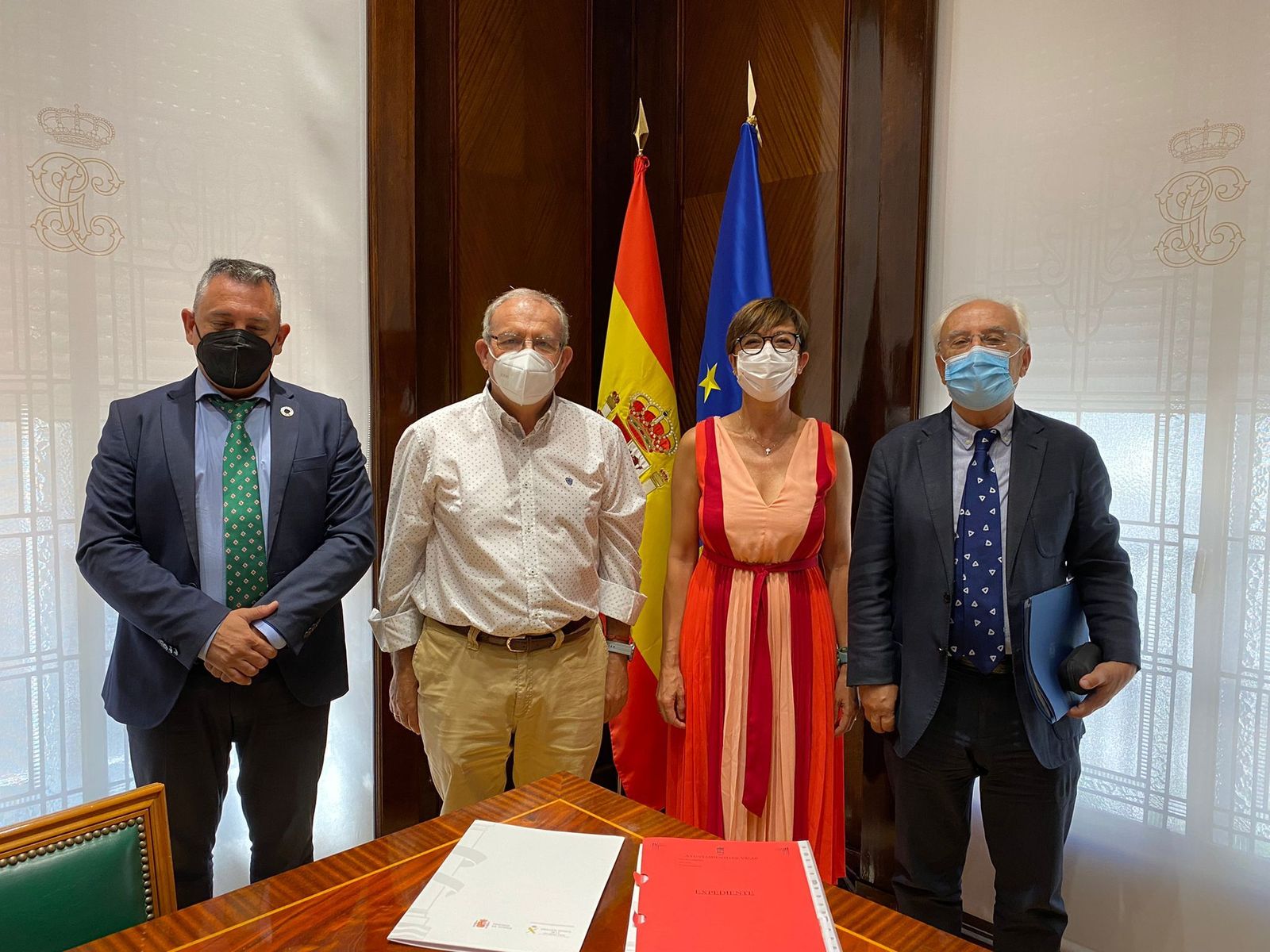 El alcalde, Antonio Bonilla, se reunió esta semana con María Gámez.