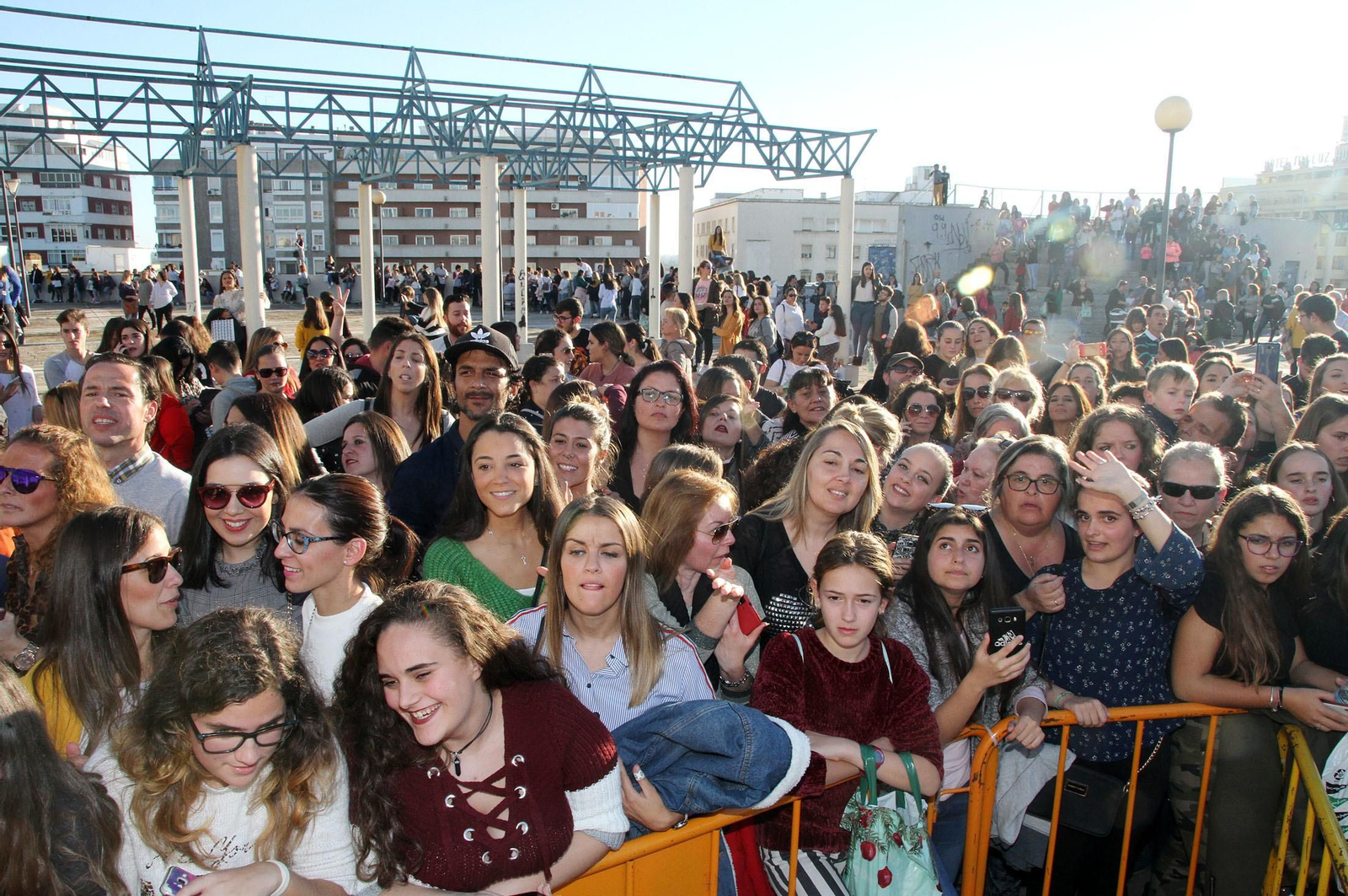 Manuel Carrasco firma sus discos, en imágenes