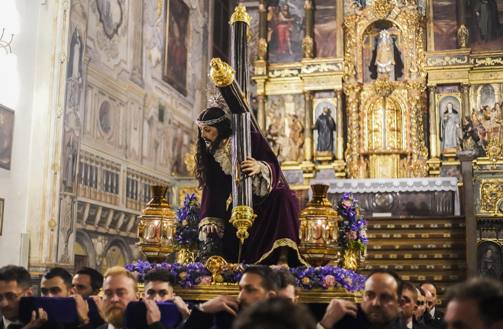 Del Albaicín al Realejo, las imágenes del traslado de Tres Caídas