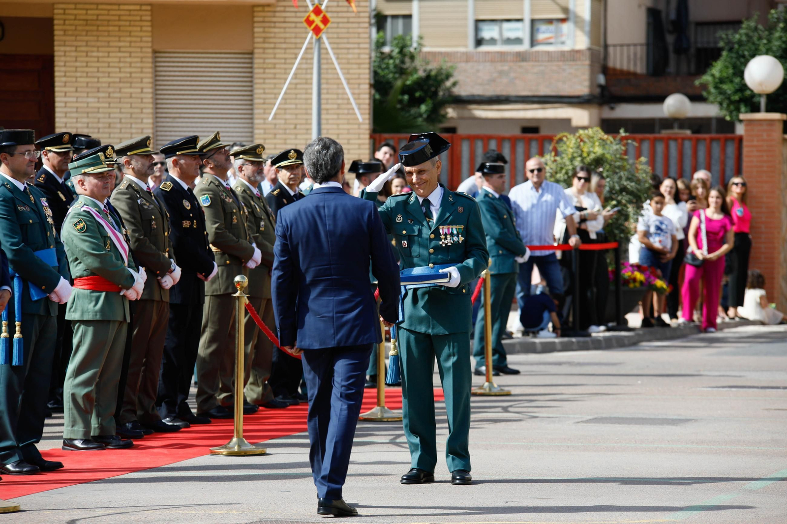 Los actos de la Guardia Civil en honor a la Virgen del Pilar, en imágenes