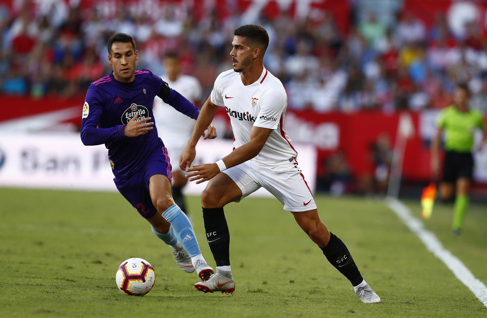 Las imágenes del Sevilla-Celta