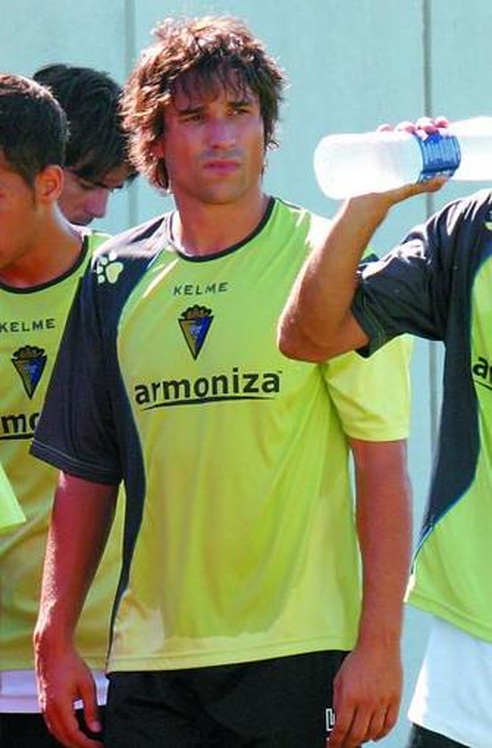 Miguel Ángel, durante su etapa en las filas del Cádiz.