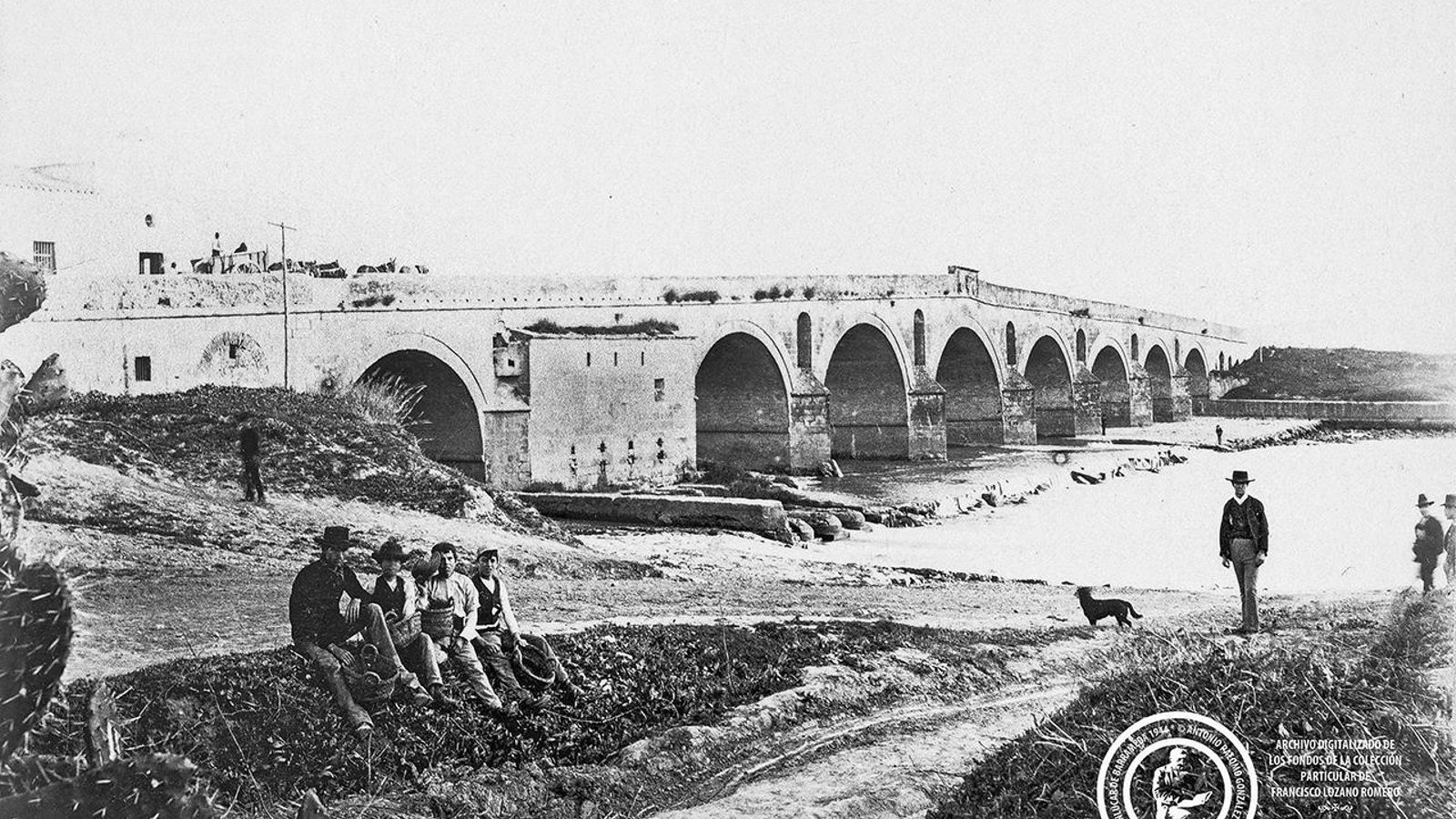 Puente de Cartuja. (Archivo fotográfico de Francisco Lozano Romero).