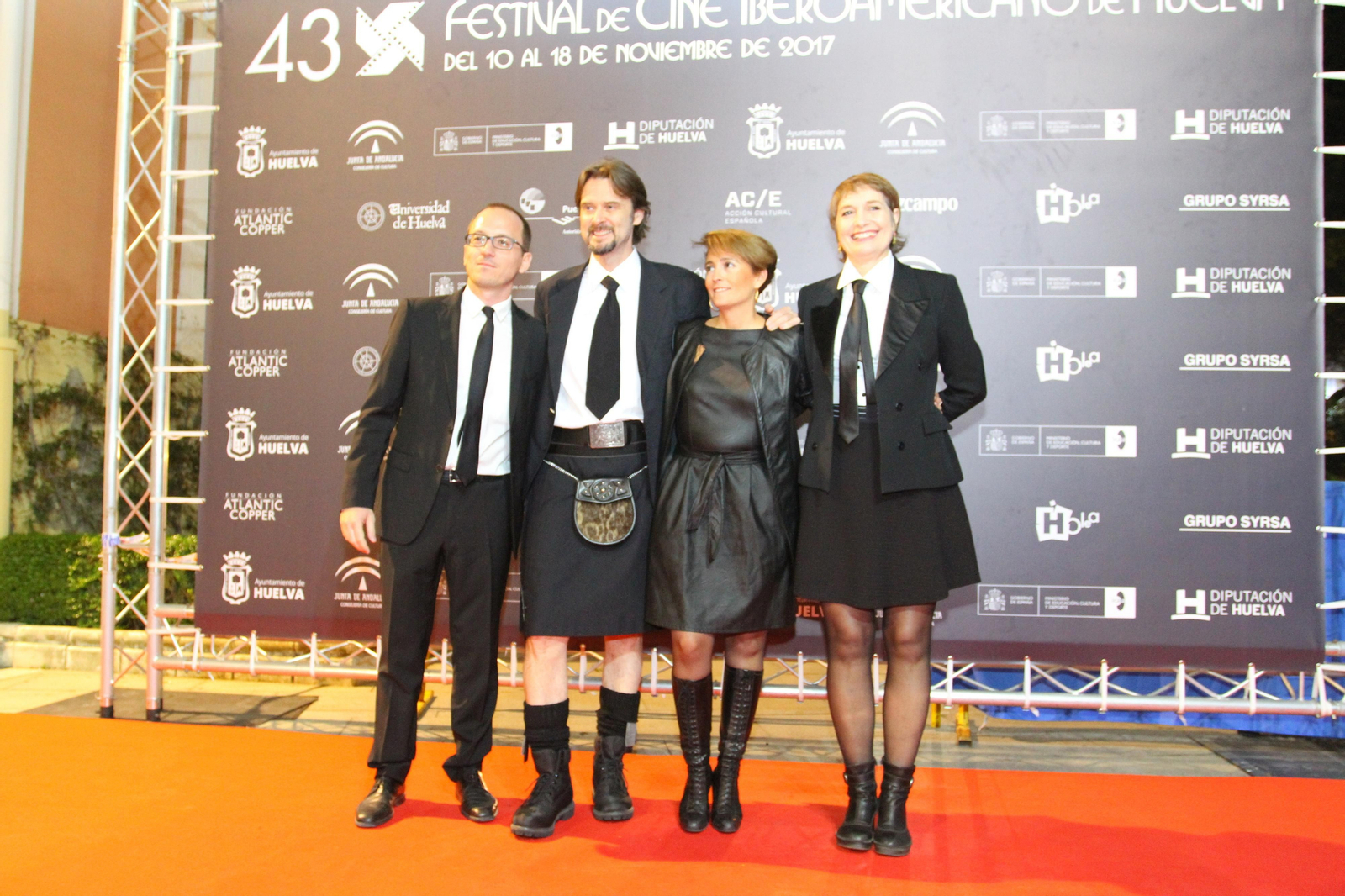 Imágenes de la gala de clausura del Festival de Cine Iberoamericano de Huelva.