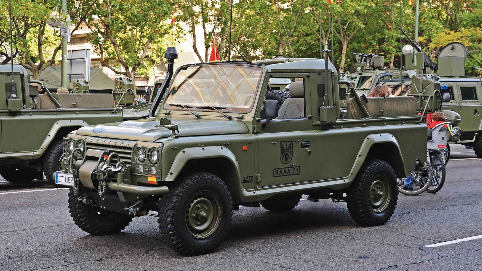 Defensa apuesta por los pick-up para reempezar todos los Santana Aníbal y Nissan Patrol aún hoy en uso.