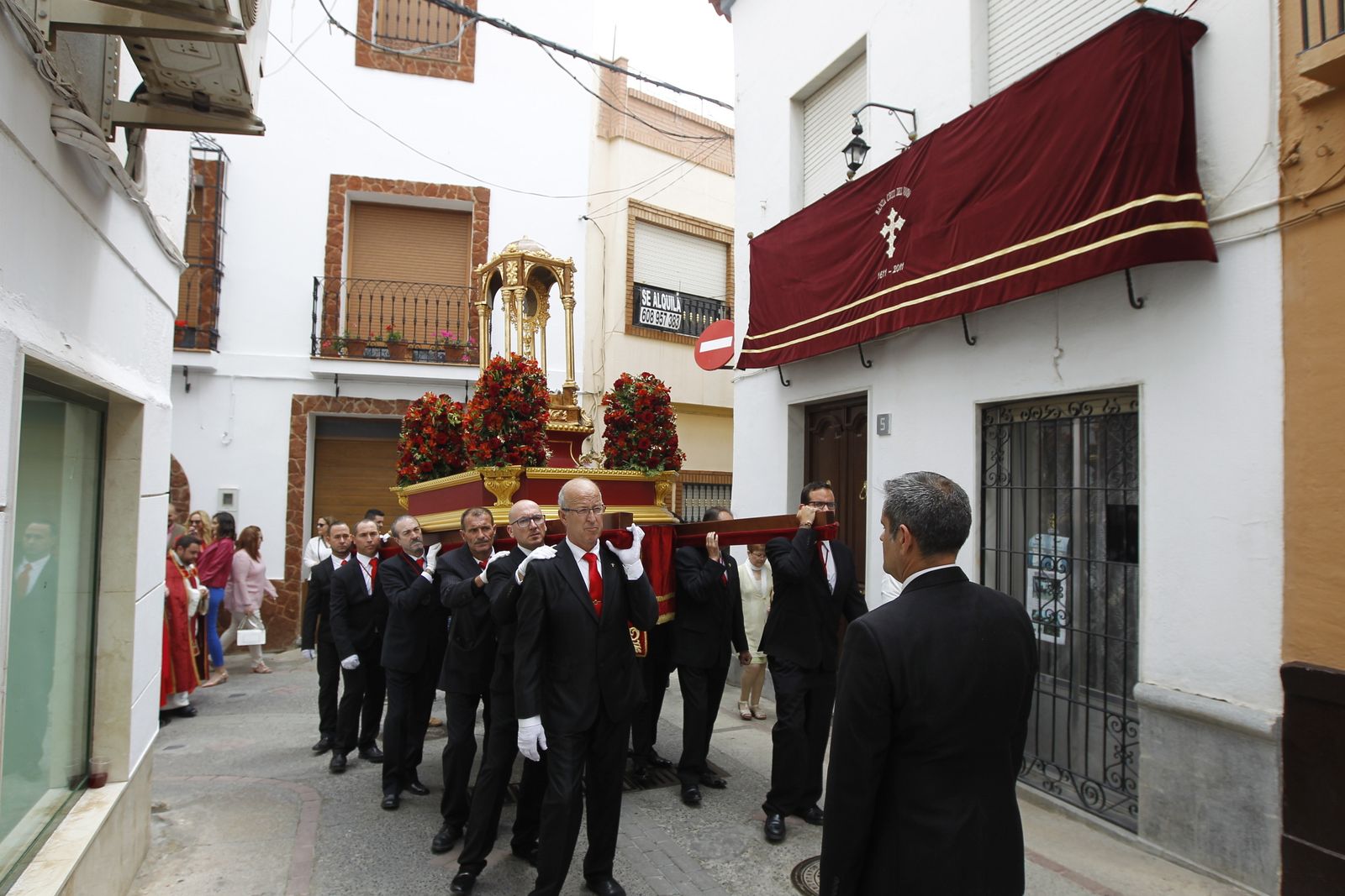 Fotogalería de la Procesión a la Ermita del Cerro de San Blas. Fiestas de Canjáyar.