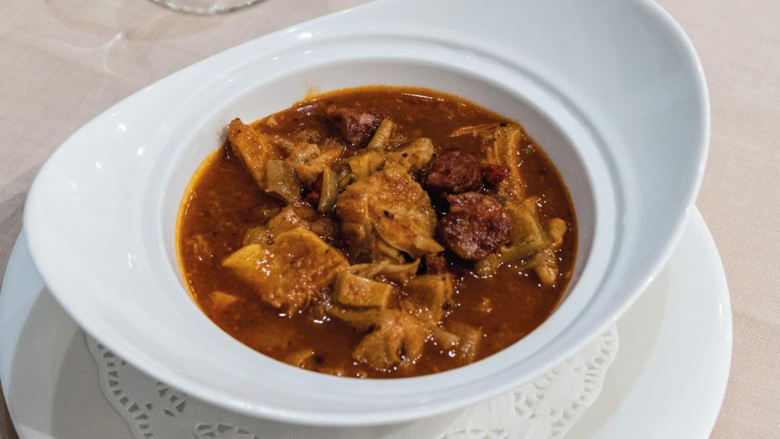 Cazuela de callos de terner Cazuela de callos de terner