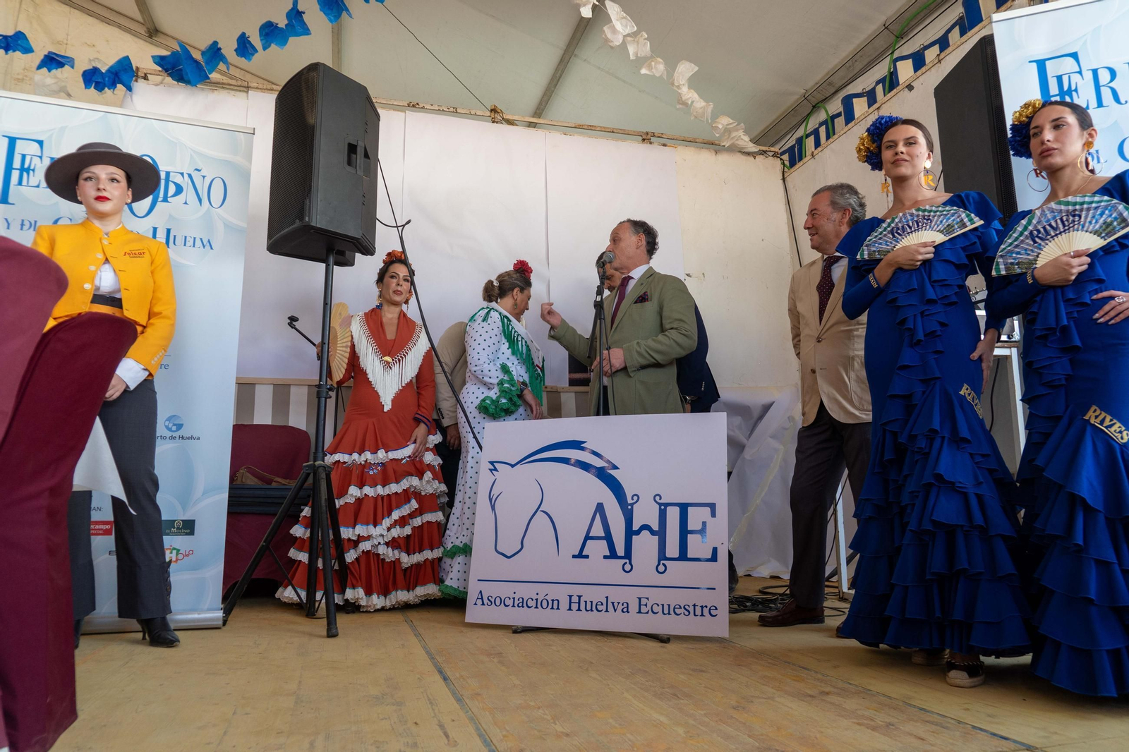 Imágenes de la entrega de reconocimientos de la X edición de la Feria de Otoño y del Caballo 2025 de Huelva