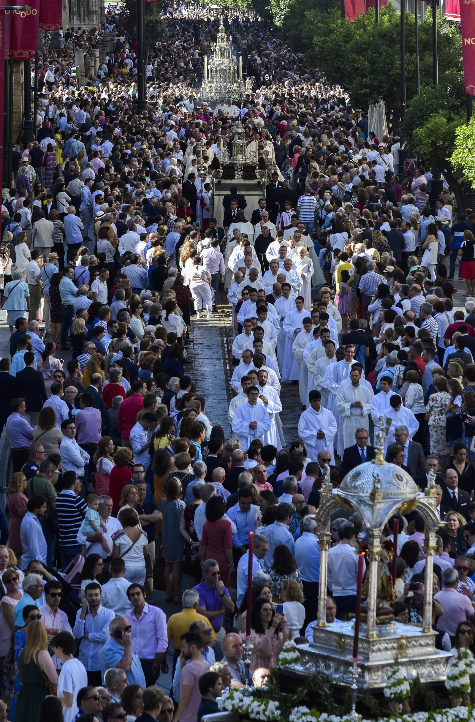Las mejores imágenes de la procesión del Corpus 2019