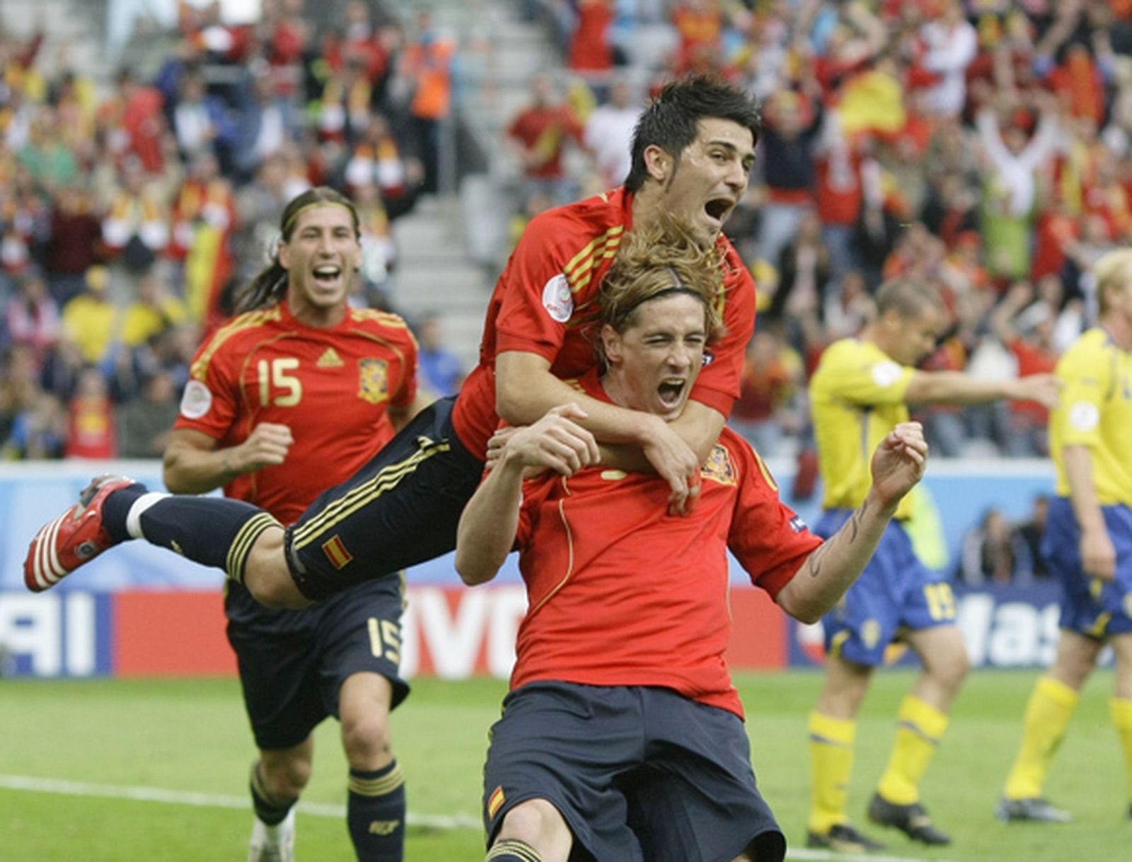 Suecia-España (1-2): A cuartos