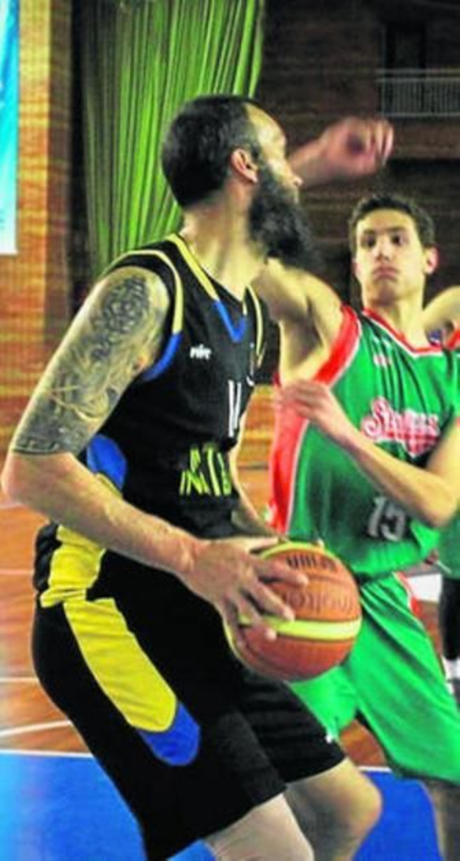 Nacho Romero con el Por Huelva. Nacho Romero con el Por Huelva.
