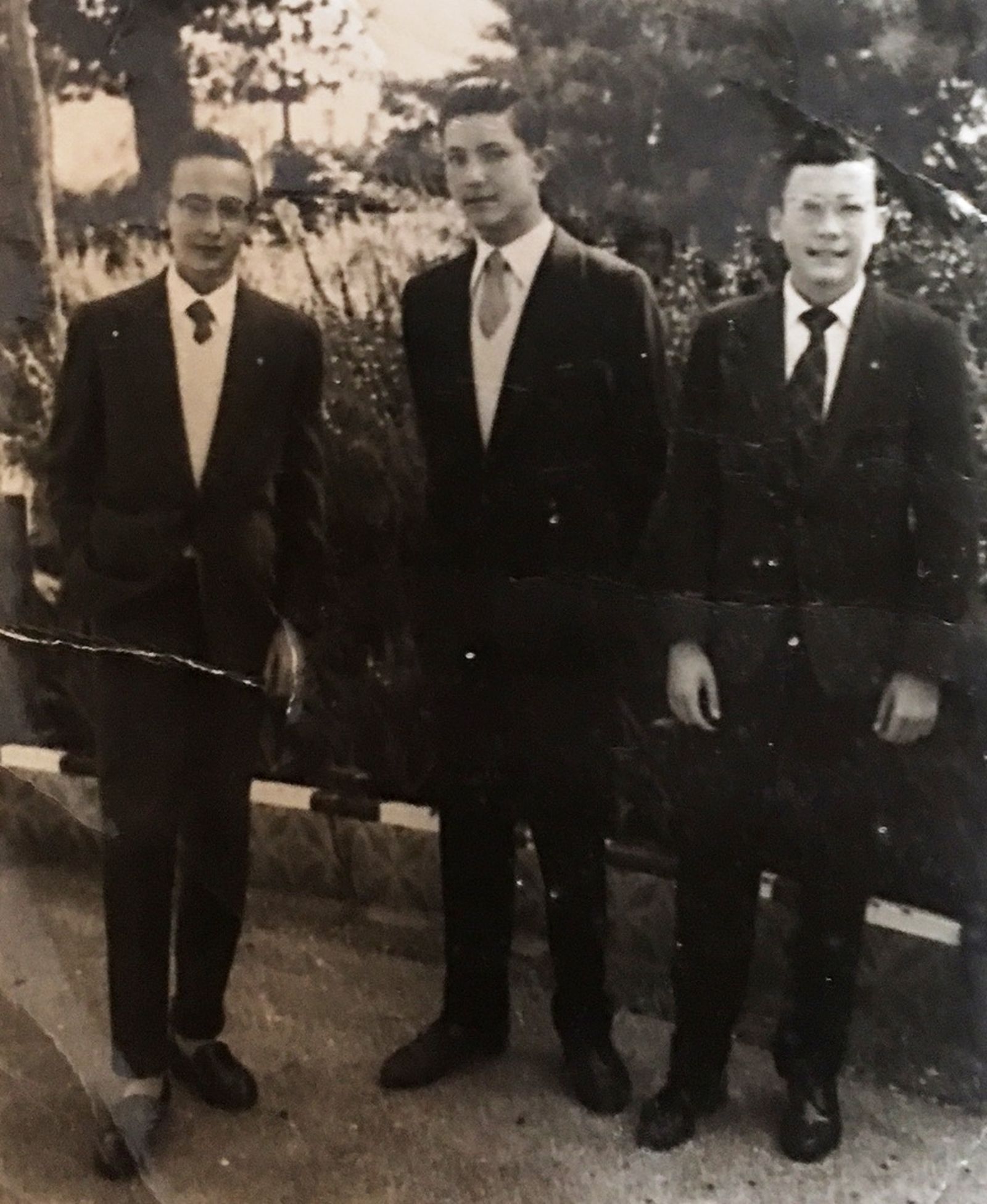 Rus, Sarria y Pérez de Vargas en 1957.