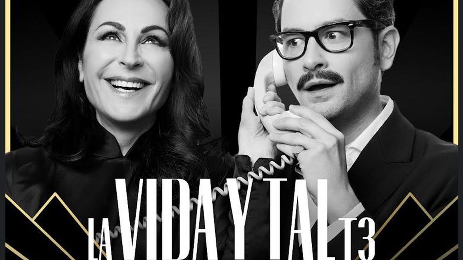 Cartel de la tercera temporada de 'La vida y tal'