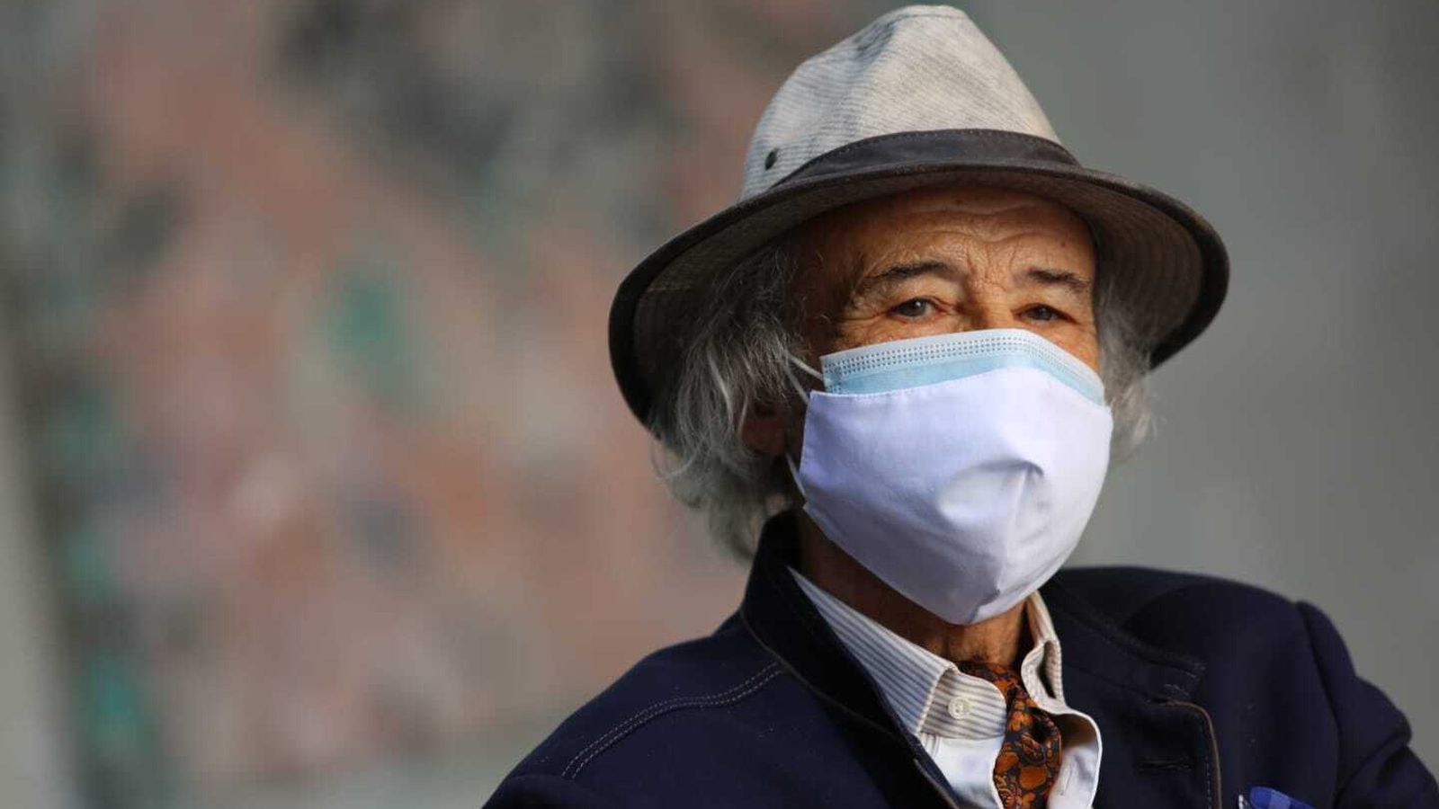 Jorge Rando, este lunes, en su museo.