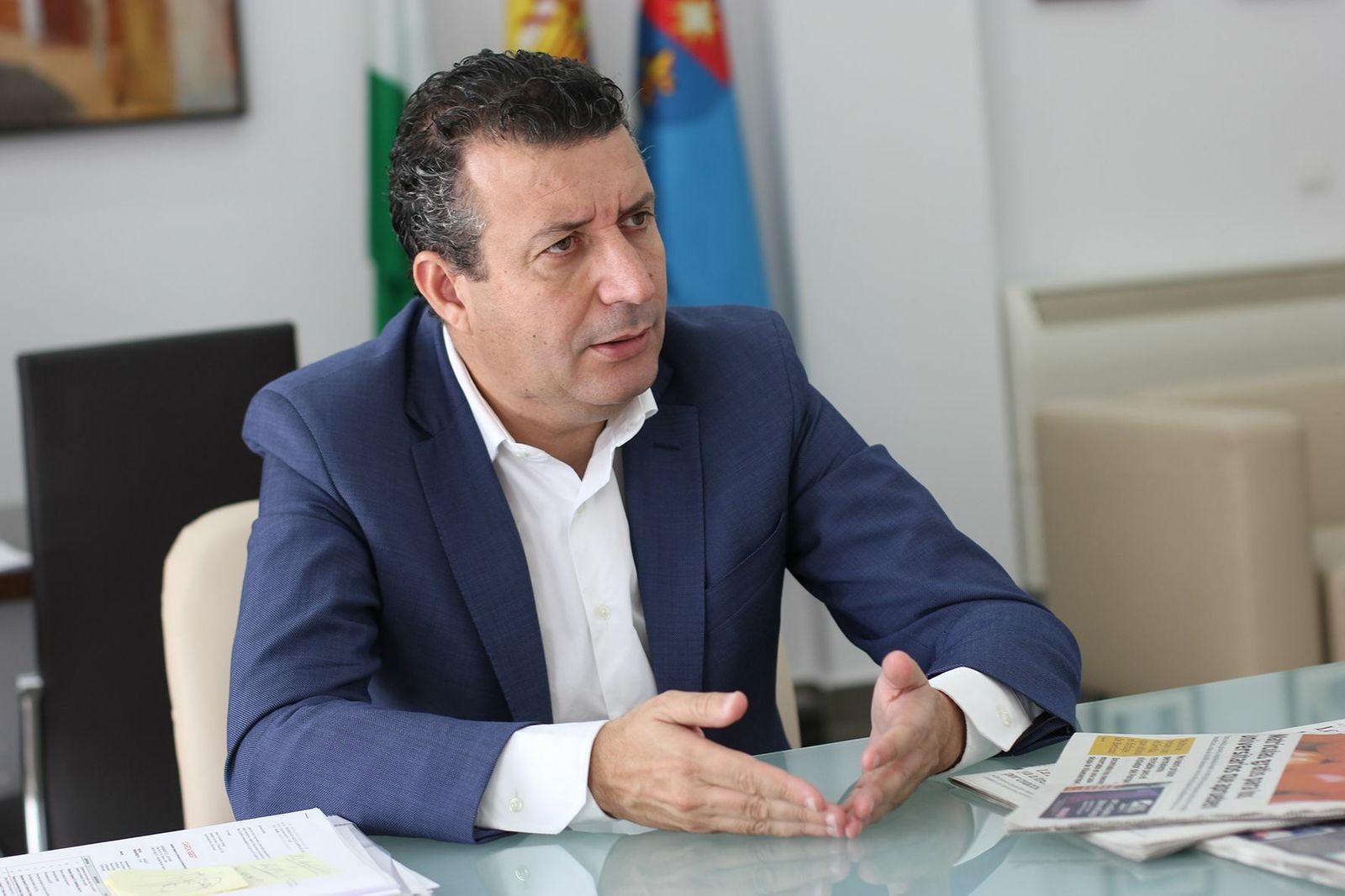 Javier Fernández de los Ríos Torres, alcalde de La Rinconada