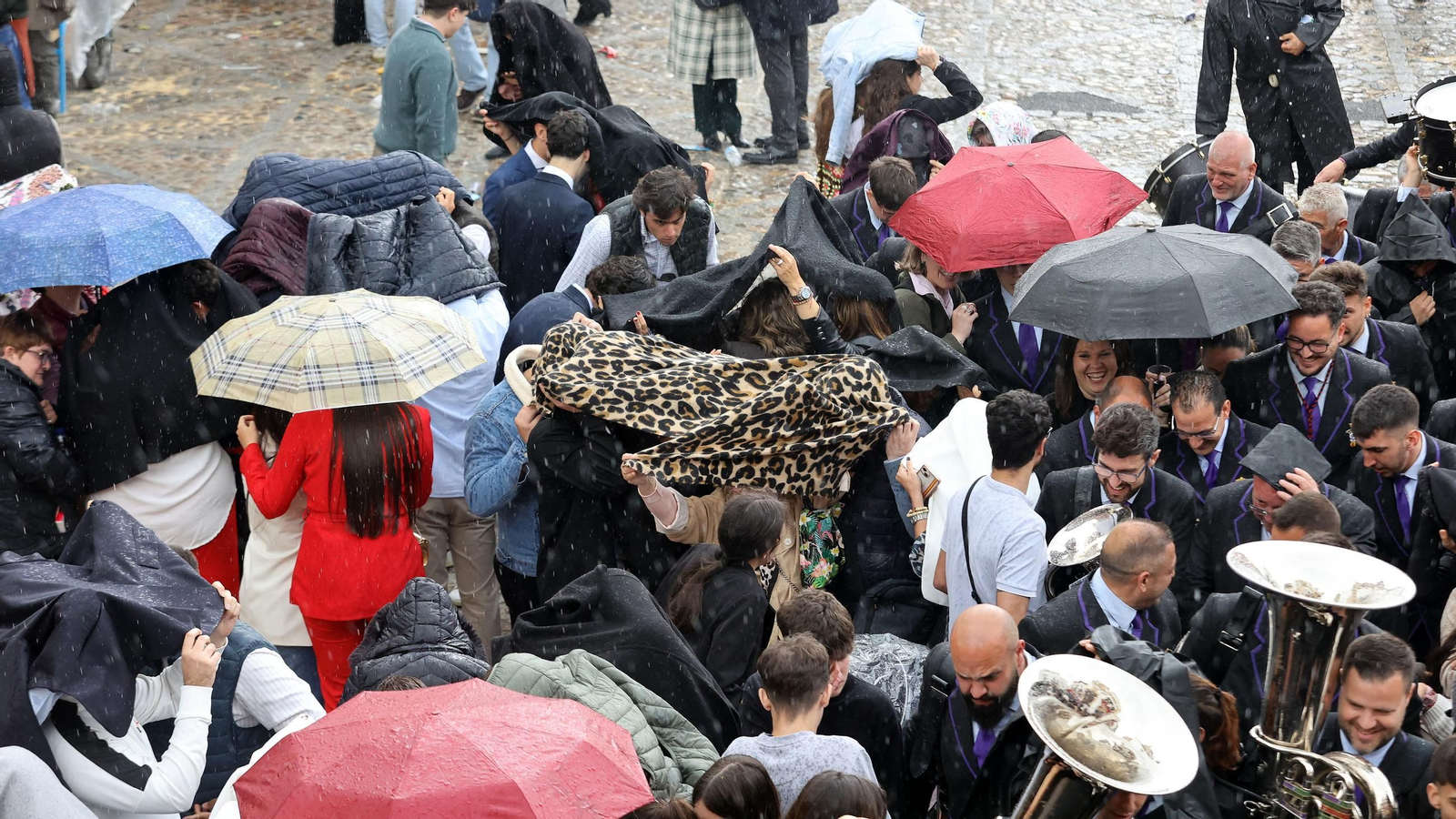 Imágenes de la Hermandad de Los Judíos de San Mateo en la Semana Santa de Jerez 2025
