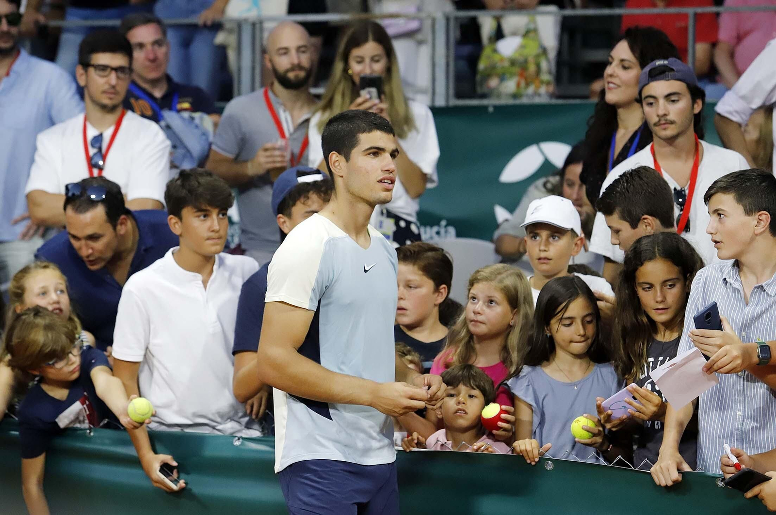 Imágenes de la final de la 97 Copa del Rey de Tenis entre Carlos Alcaraz y Davidovich