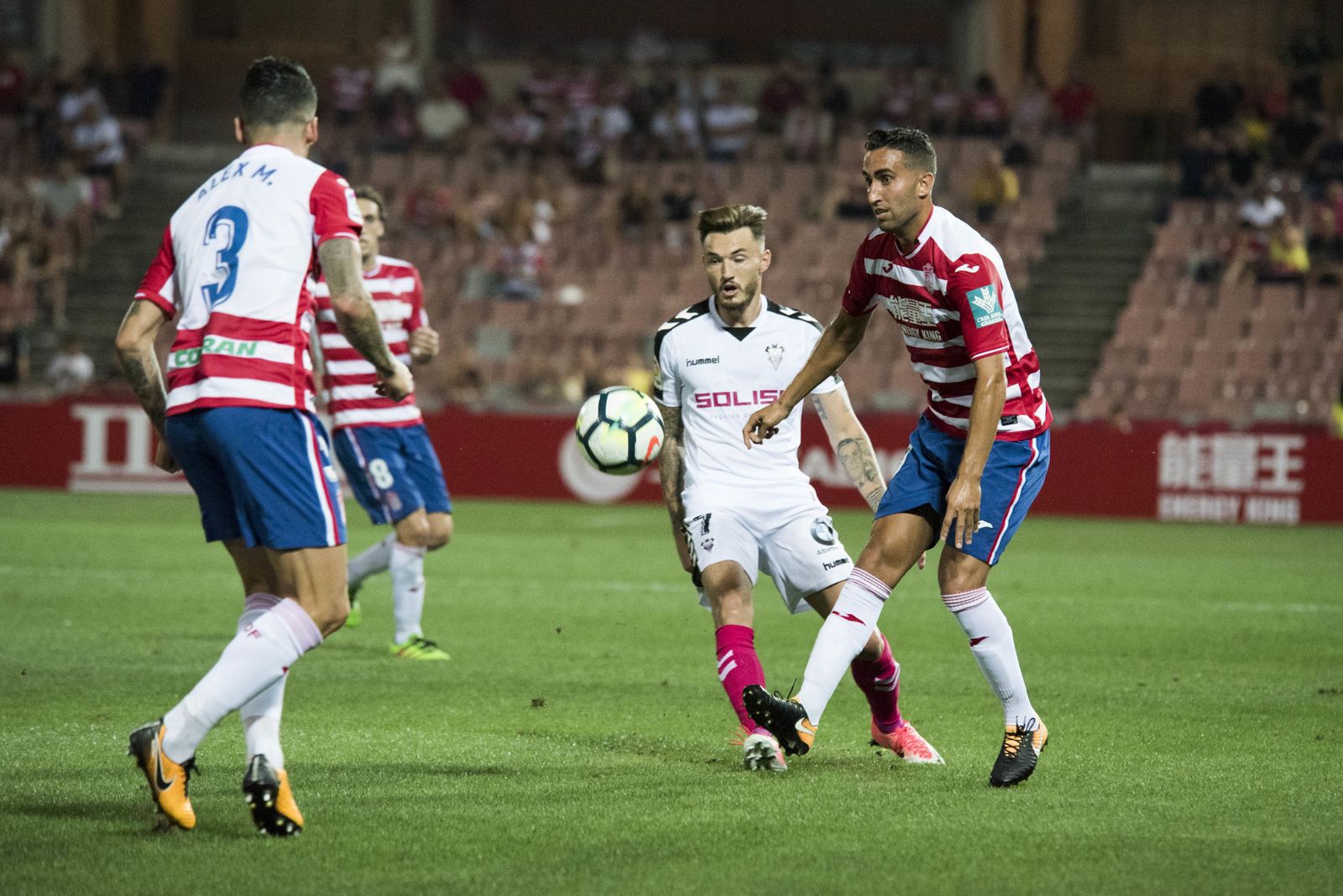 Las imágenes del Granada-Albacete